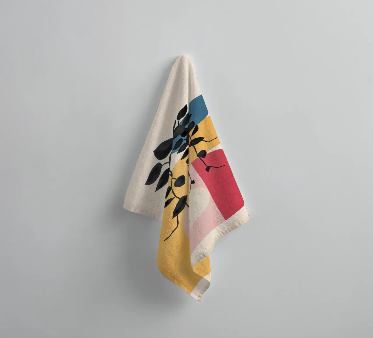 Soft Shapes 24 towel by cityart