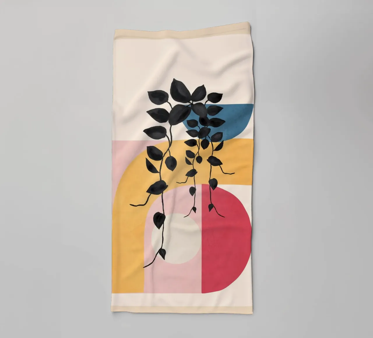 Soft Shapes 24 towel by cityart