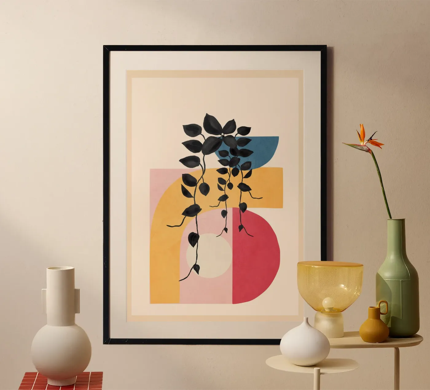 Soft Shapes 24 poster da cityart