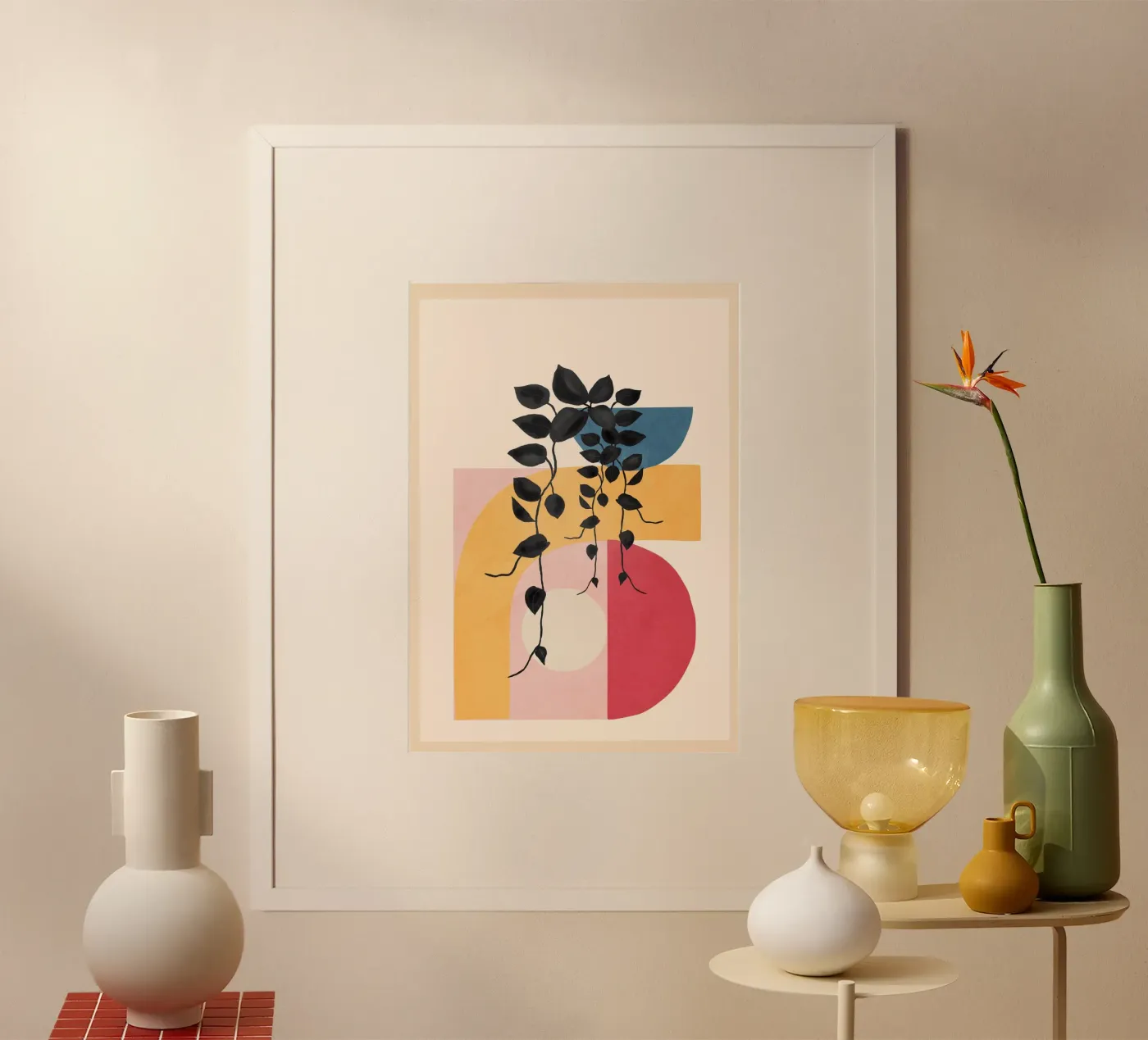 Soft Shapes 24 poster da cityart