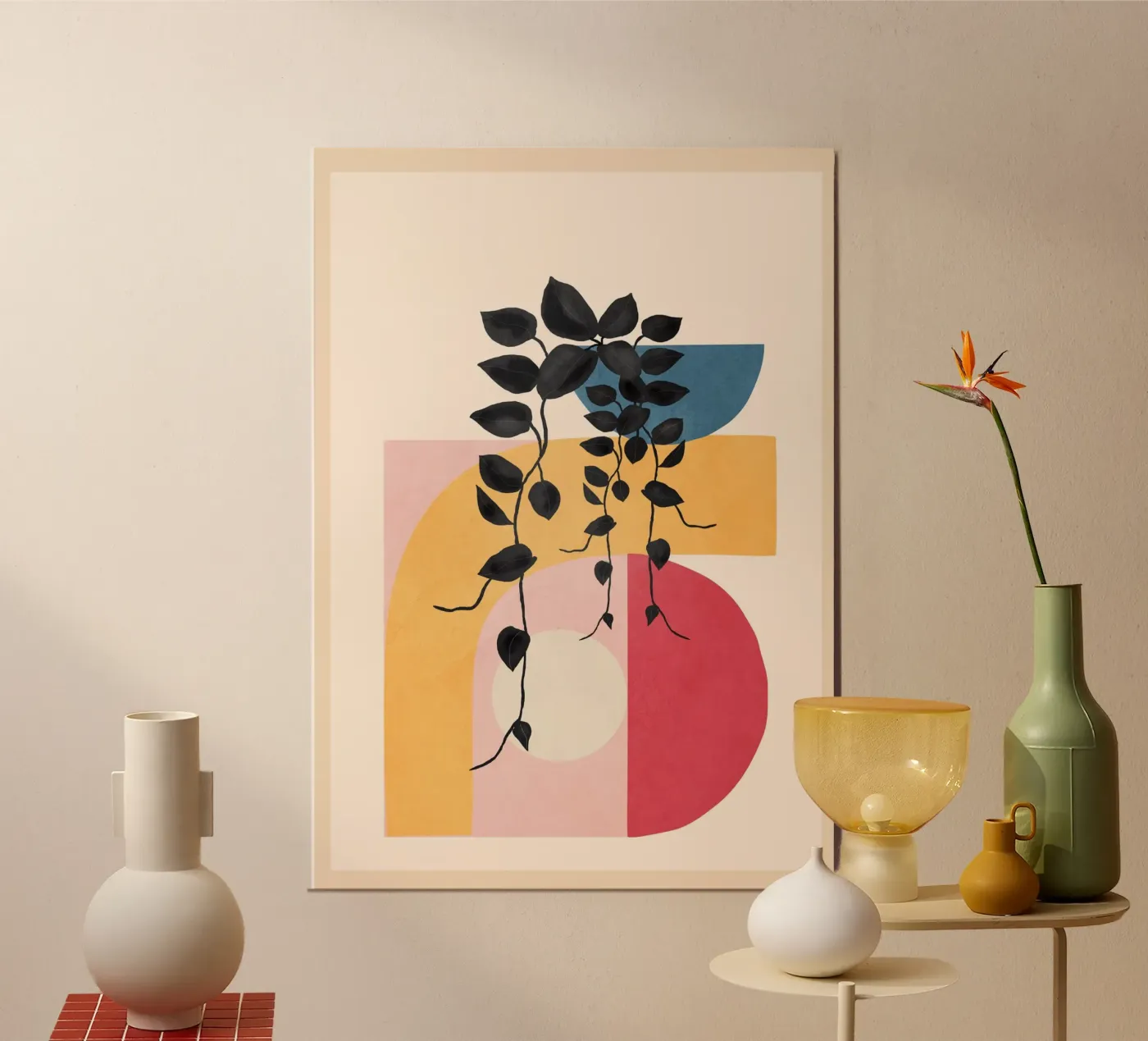 Soft Shapes 24 poster da cityart