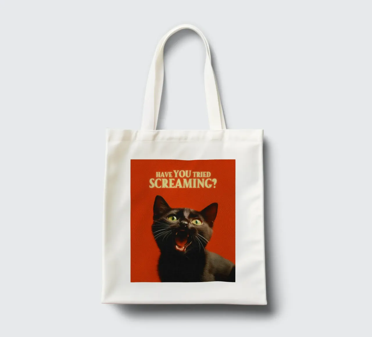 Have You Tried Screaming borsa in juta da Jonas Loose