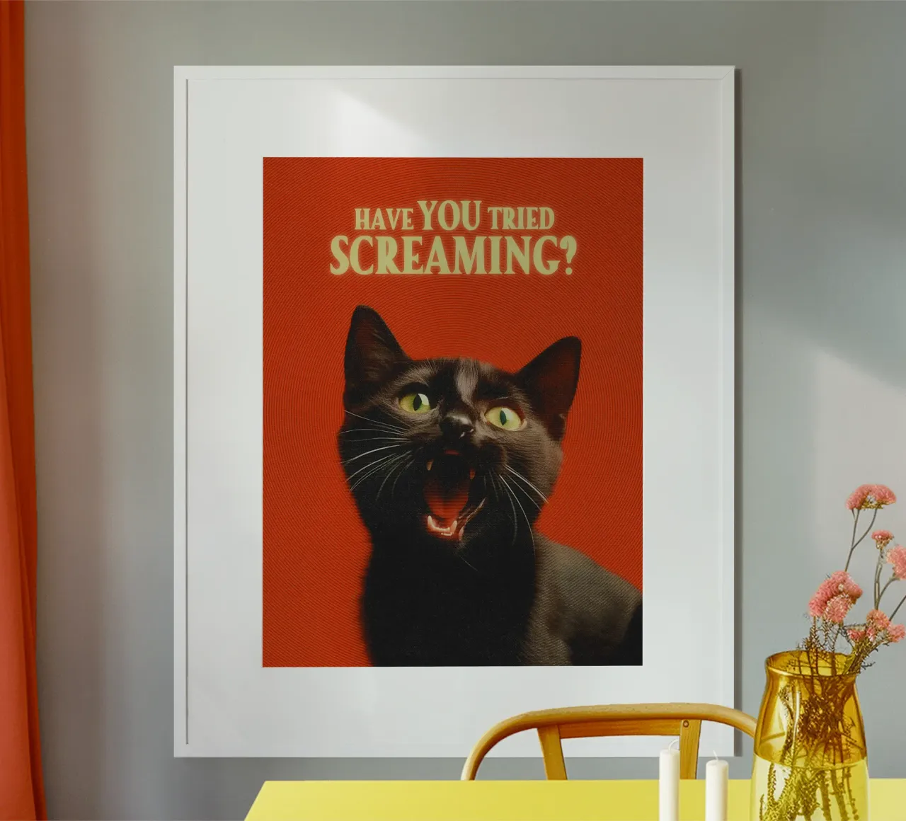 Have You Tried Screaming carta hahnemühle da Jonas Loose