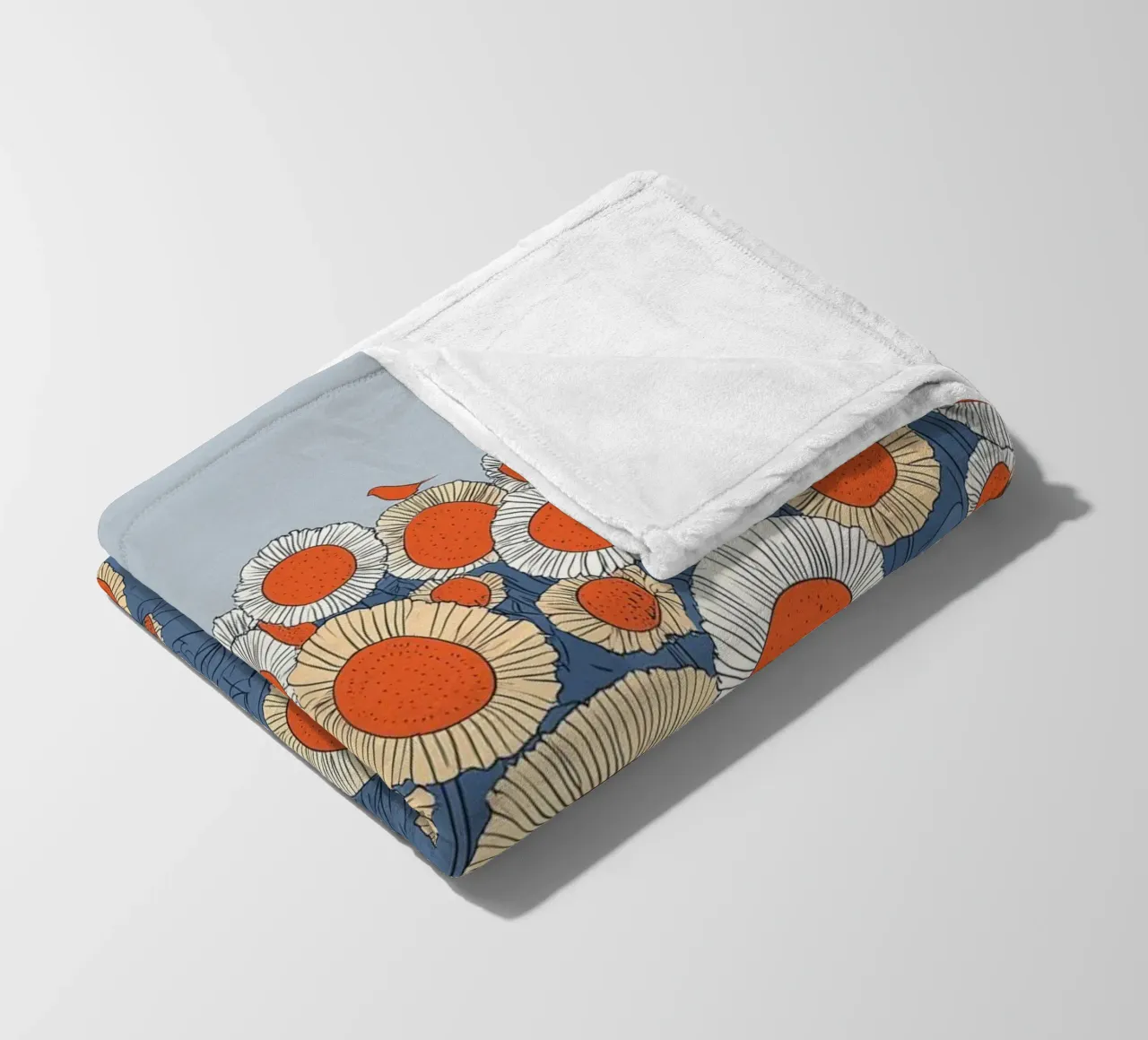 Sonnenblumenmeer coperta in pile da Daschart
