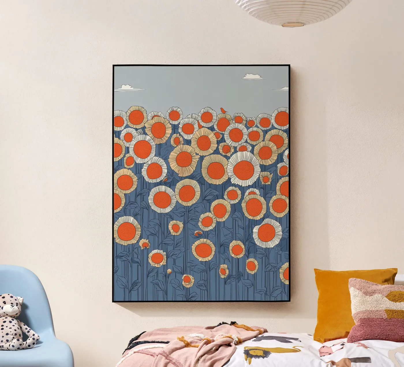 Sonnenblumenmeer plexiglass da Daschart