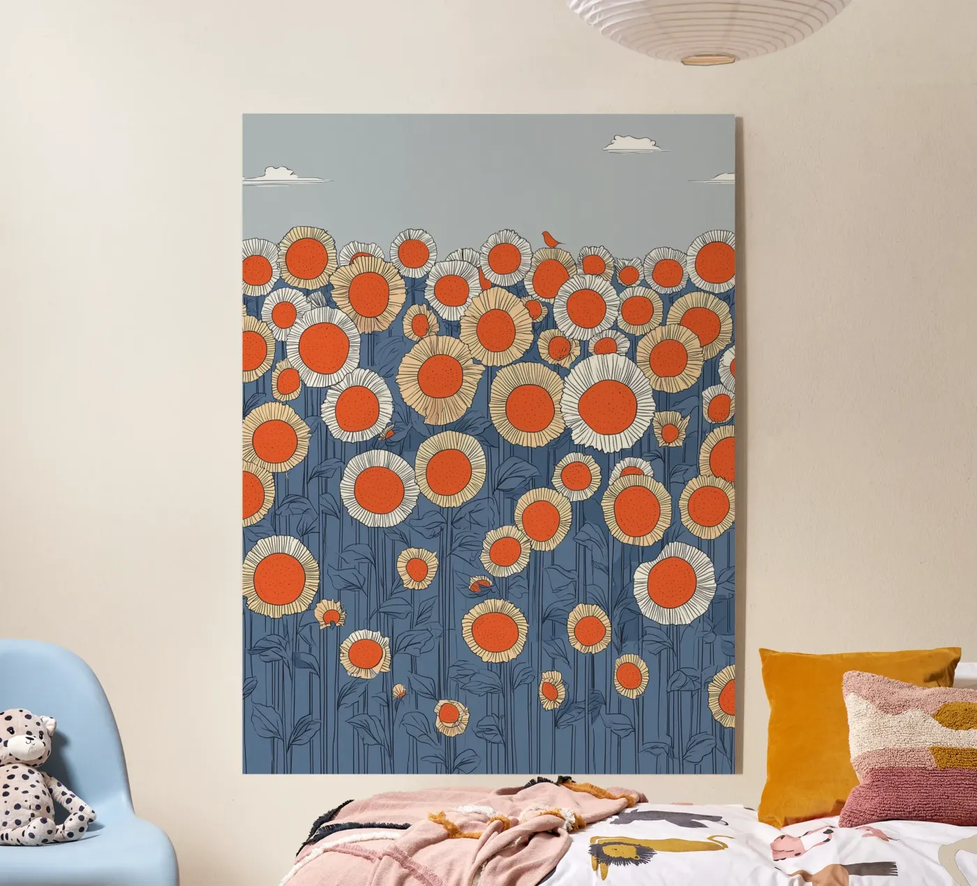 Sonnenblumenmeer plexiglass da Daschart