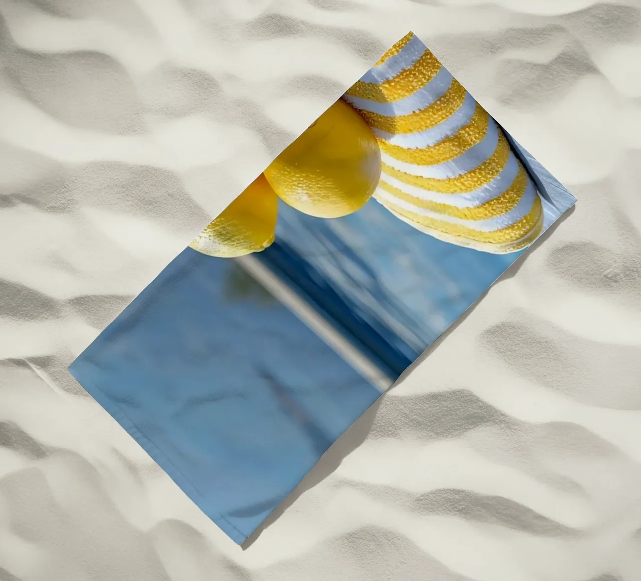 Spa in montagna telo mare da M-Ulrich-Digital Art