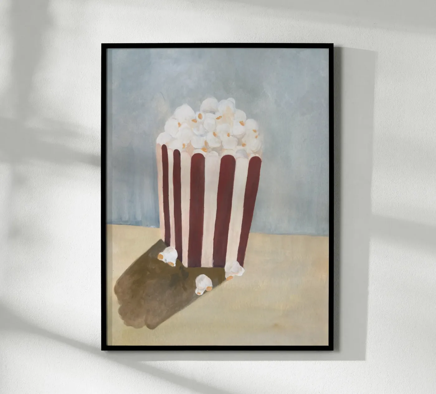 Popcorn poster by tiny goods studio