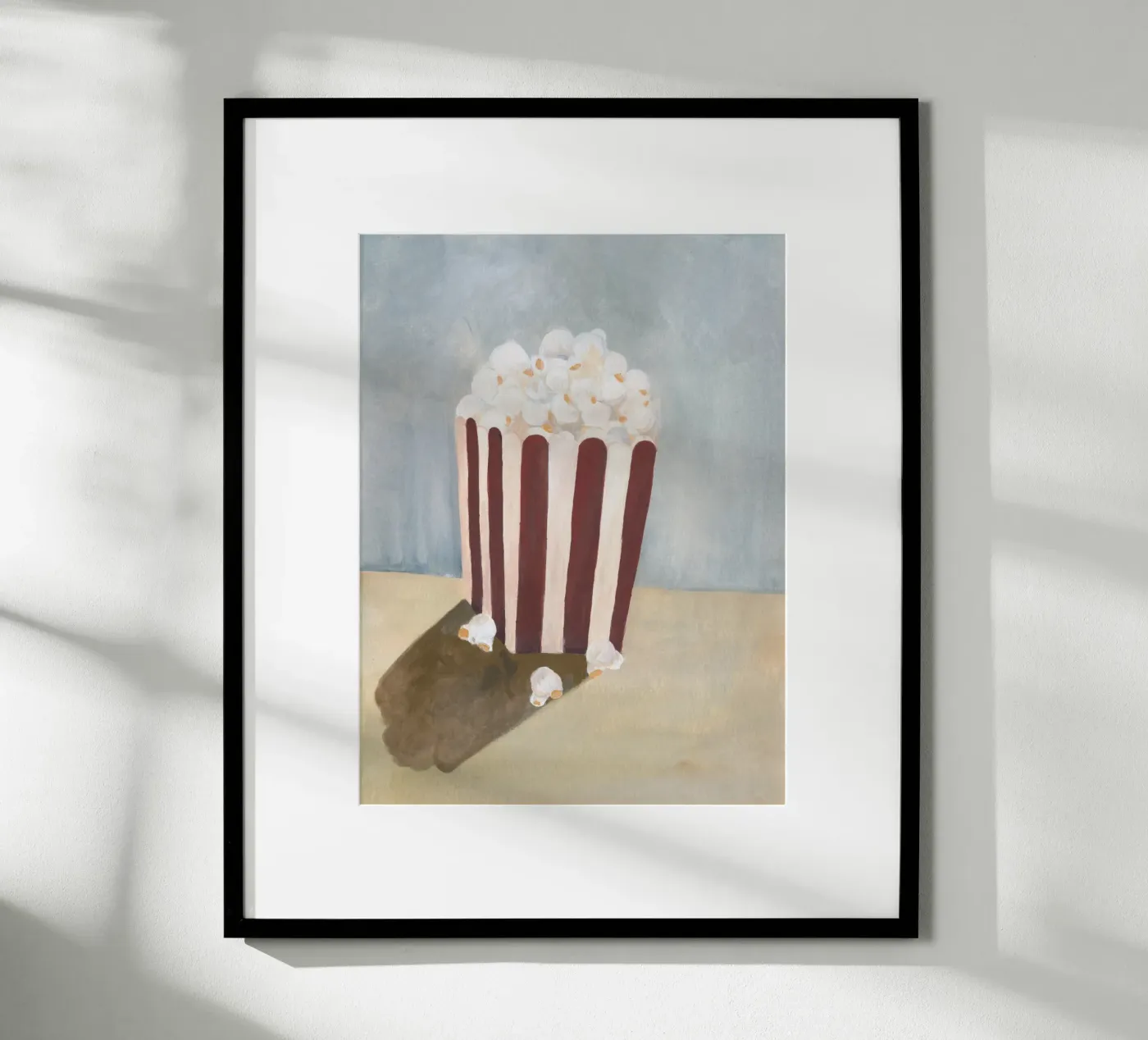 Popcorn poster by tiny goods studio