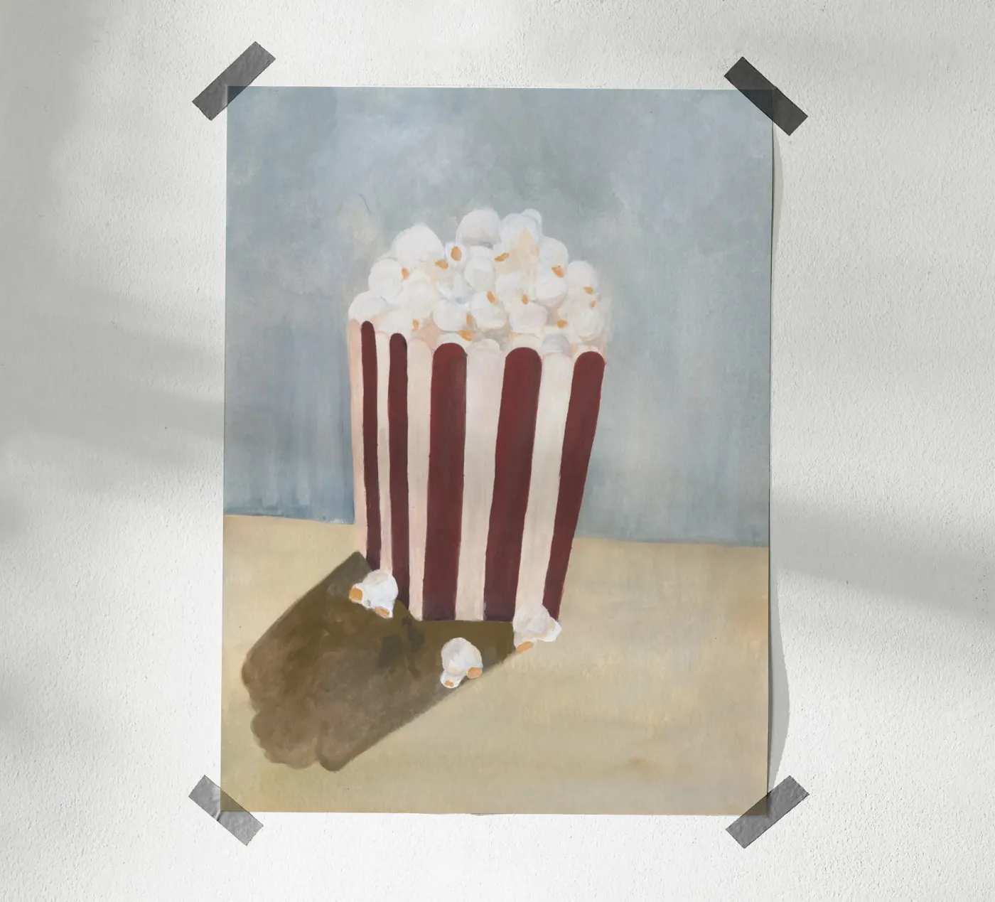 Popcorn Poster von tiny goods studio