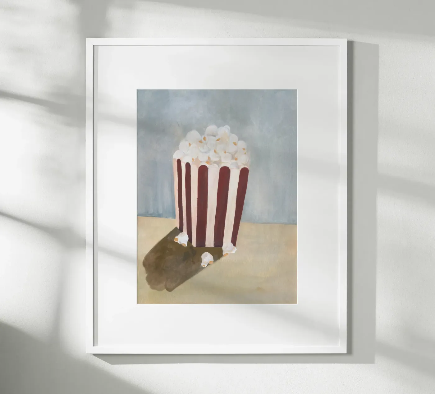 Popcorn poster by tiny goods studio