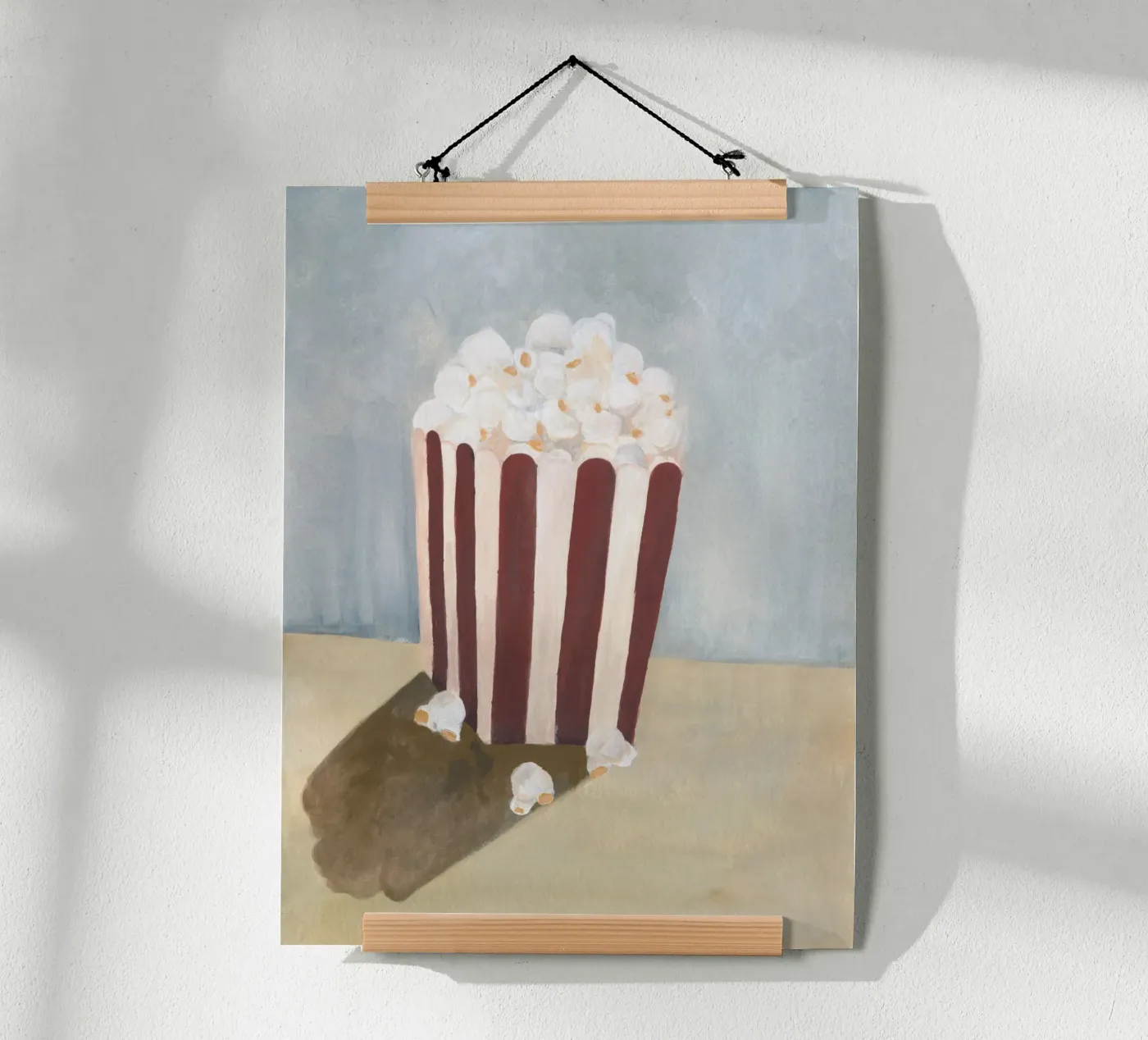 Popcorn poster by tiny goods studio