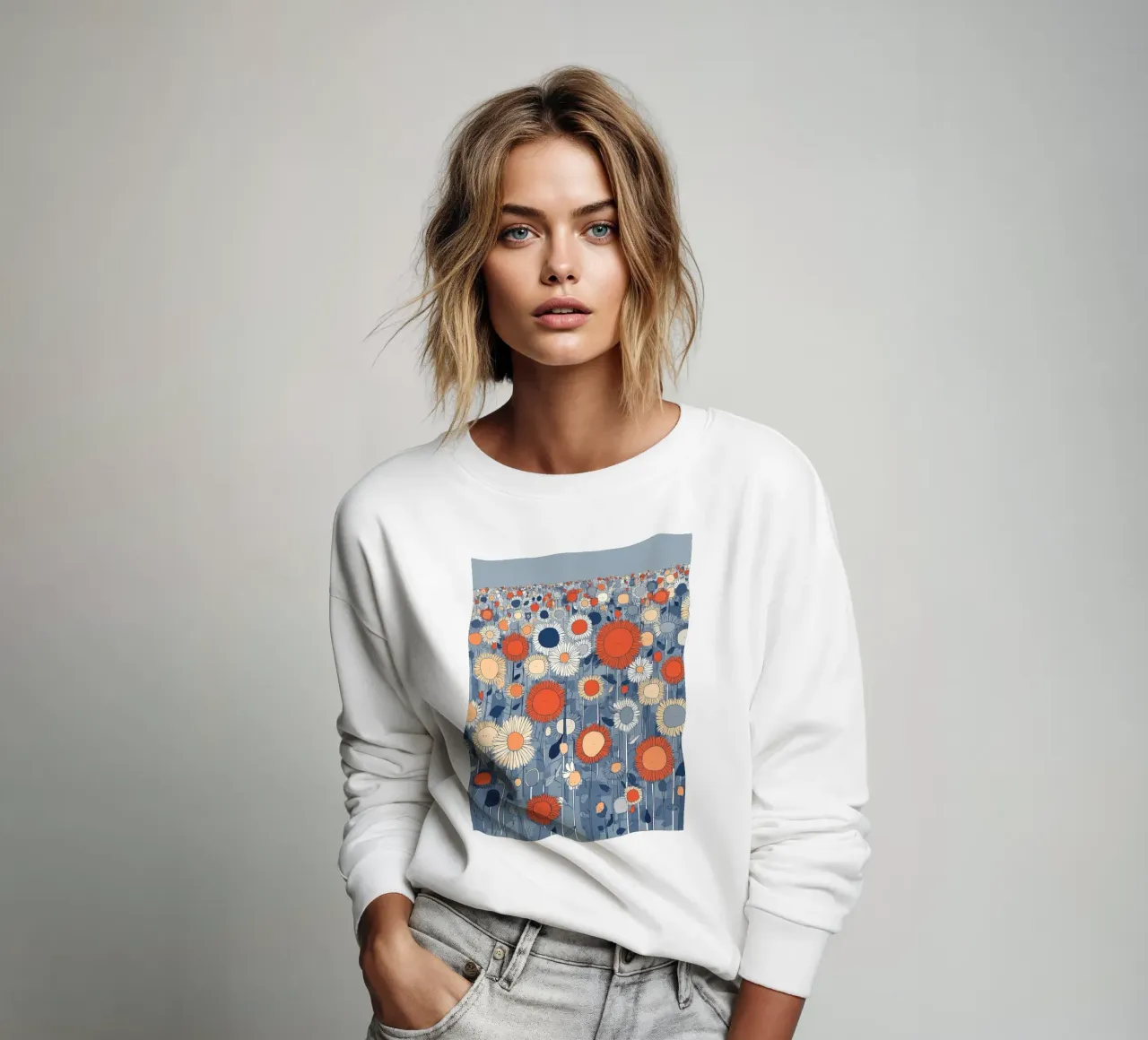 Blumenfeld Unendlichkeit felpa da Daschart