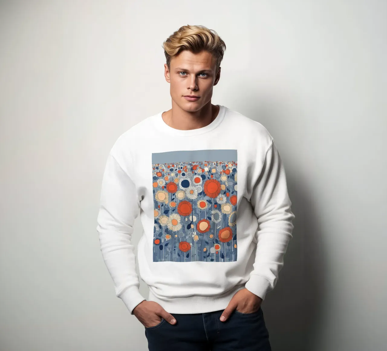 Blumenfeld Unendlichkeit felpa da Daschart