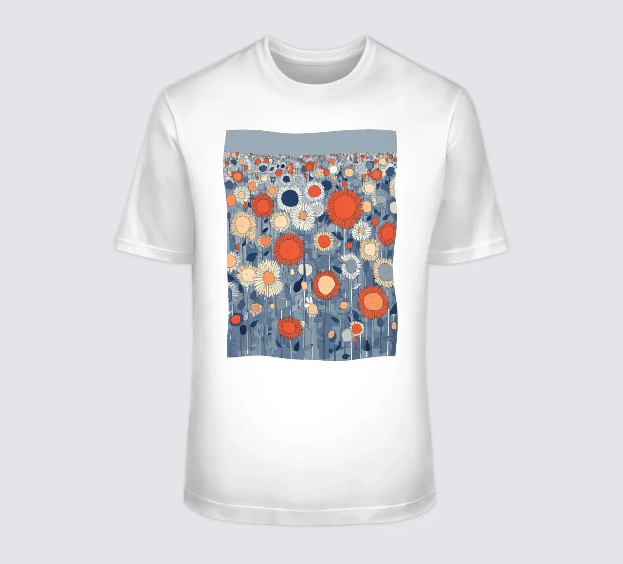 Blumenfeld Unendlichkeit t-shirt da Daschart