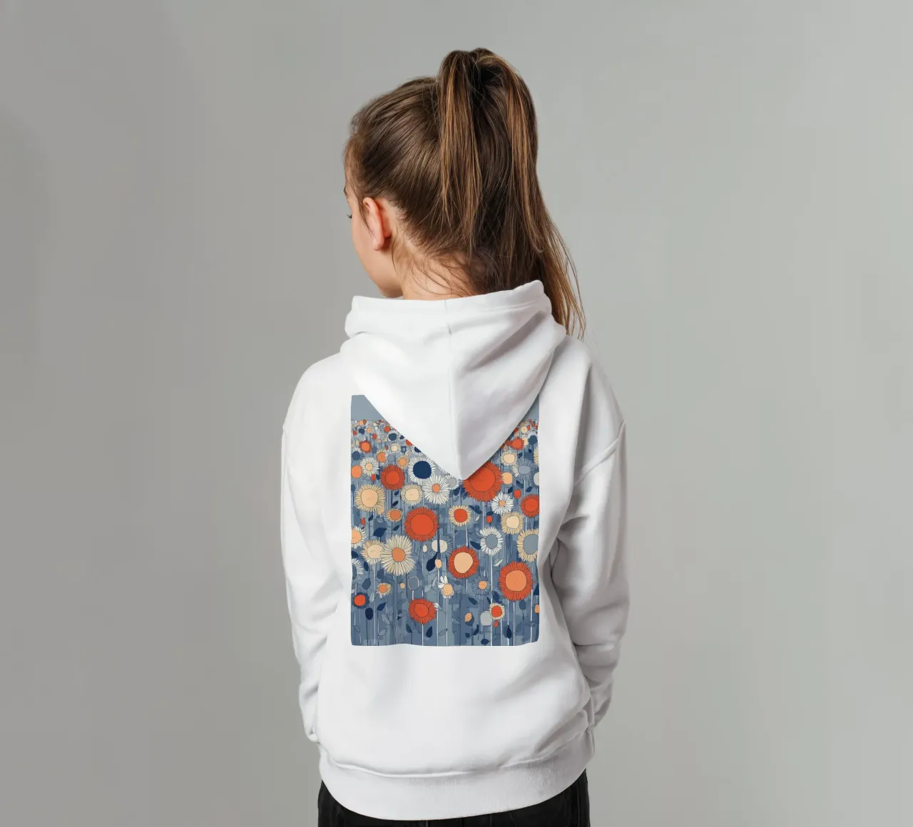 Blumenfeld Unendlichkeit felpa bambino con cappuccio da Daschart