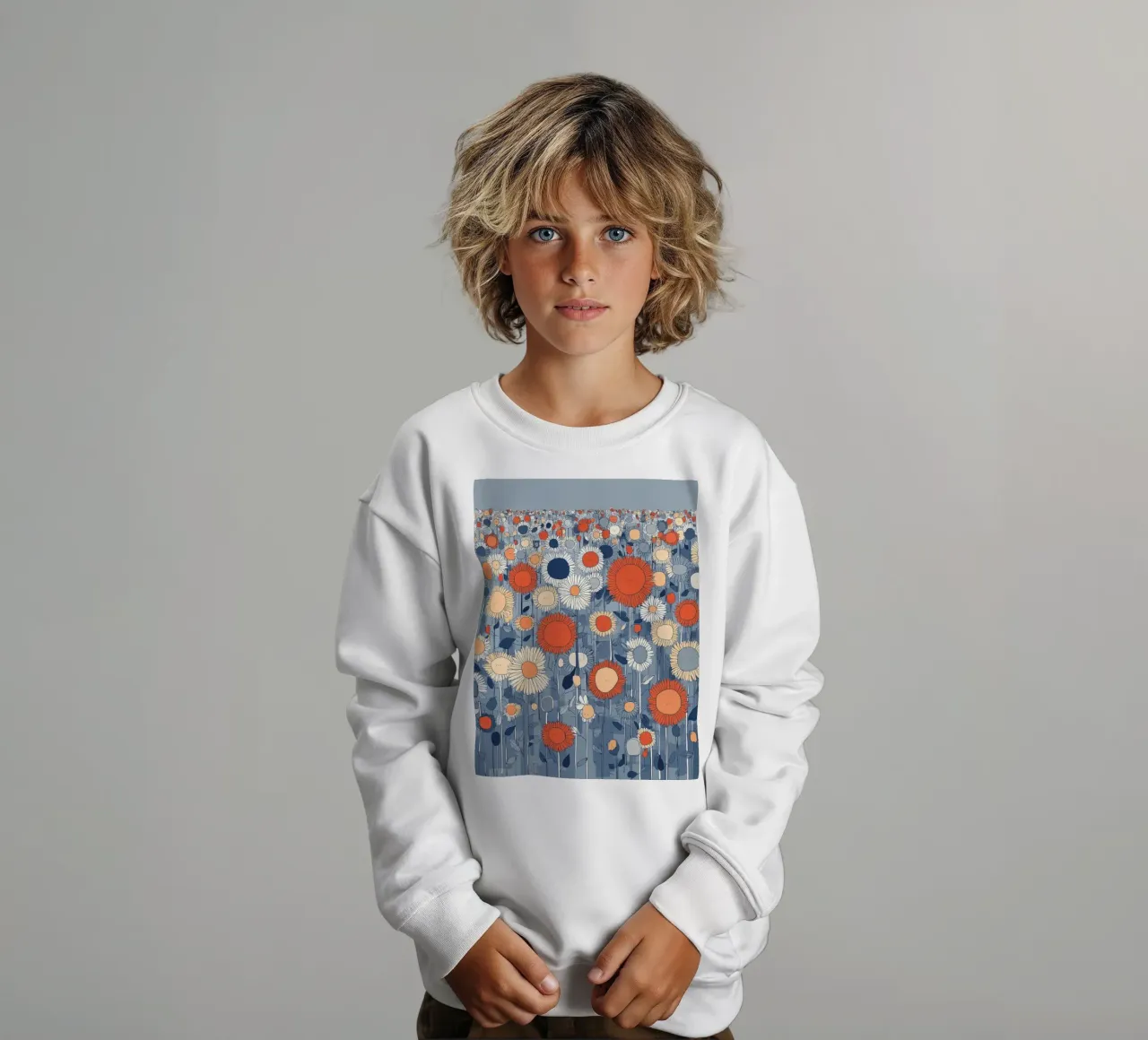 Blumenfeld Unendlichkeit felpa bambino da Daschart