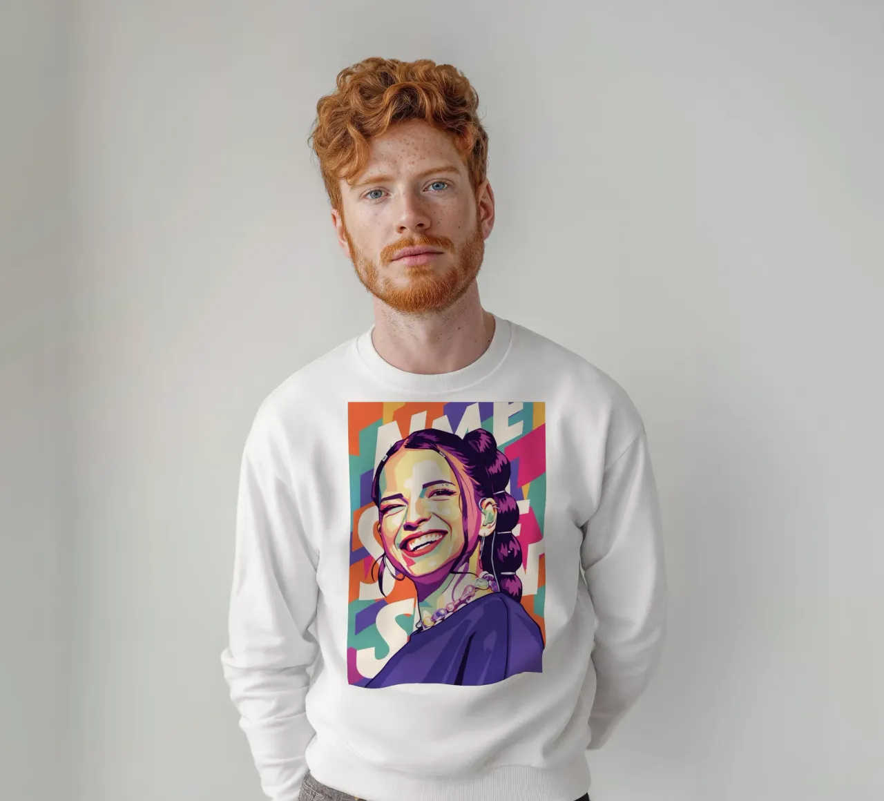 Sorriso di Nina Chuba felpa da Hantamrata