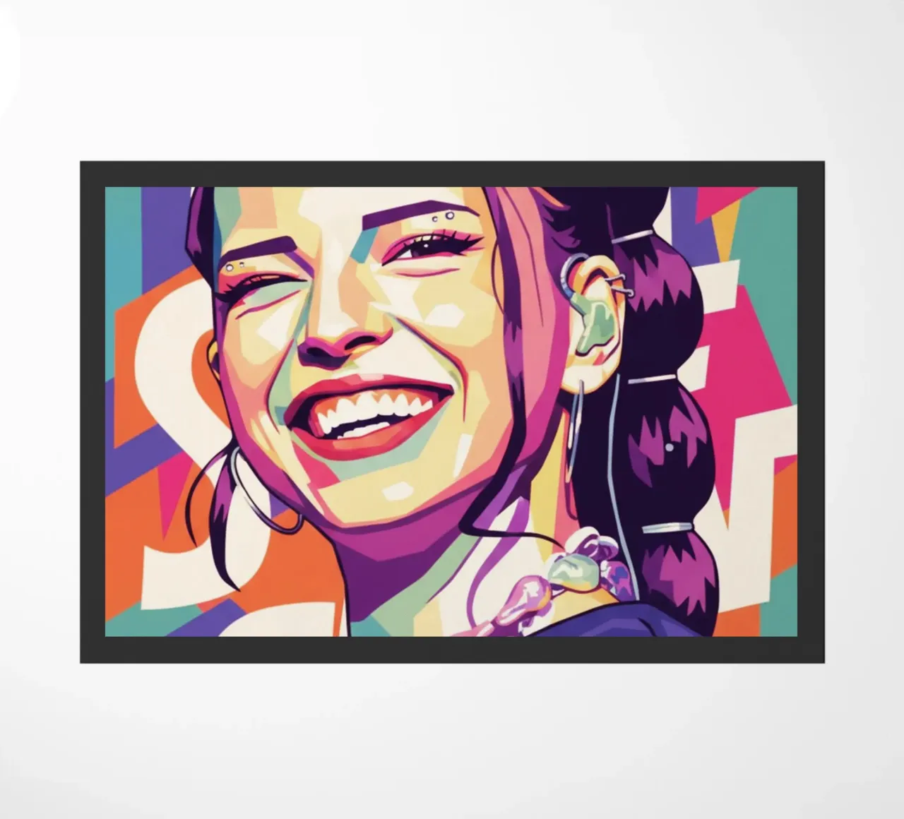 Sorriso di Nina Chuba zerbino da Hantamrata