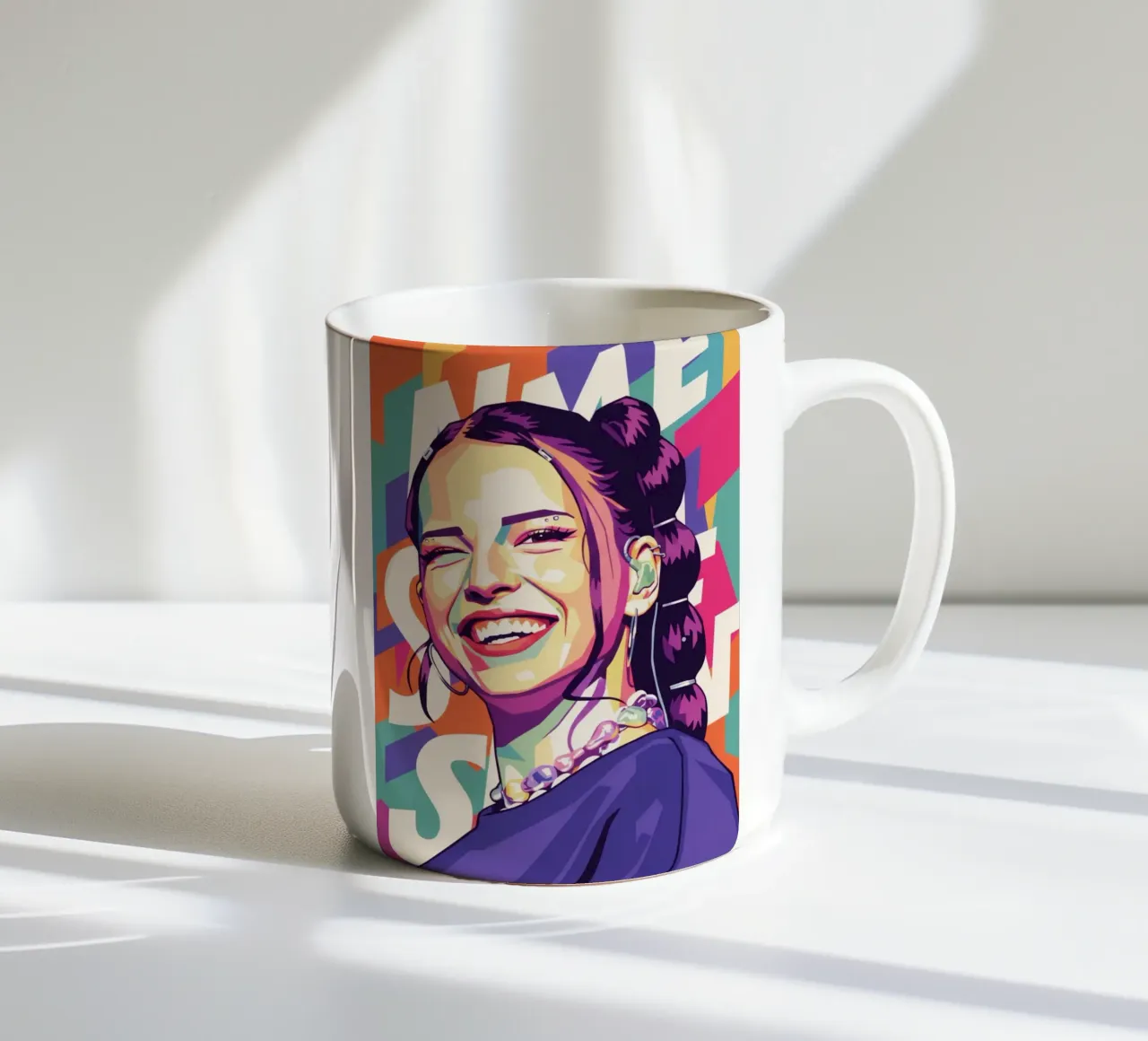 Sorriso di Nina Chuba tazza in ceramica da Hantamrata