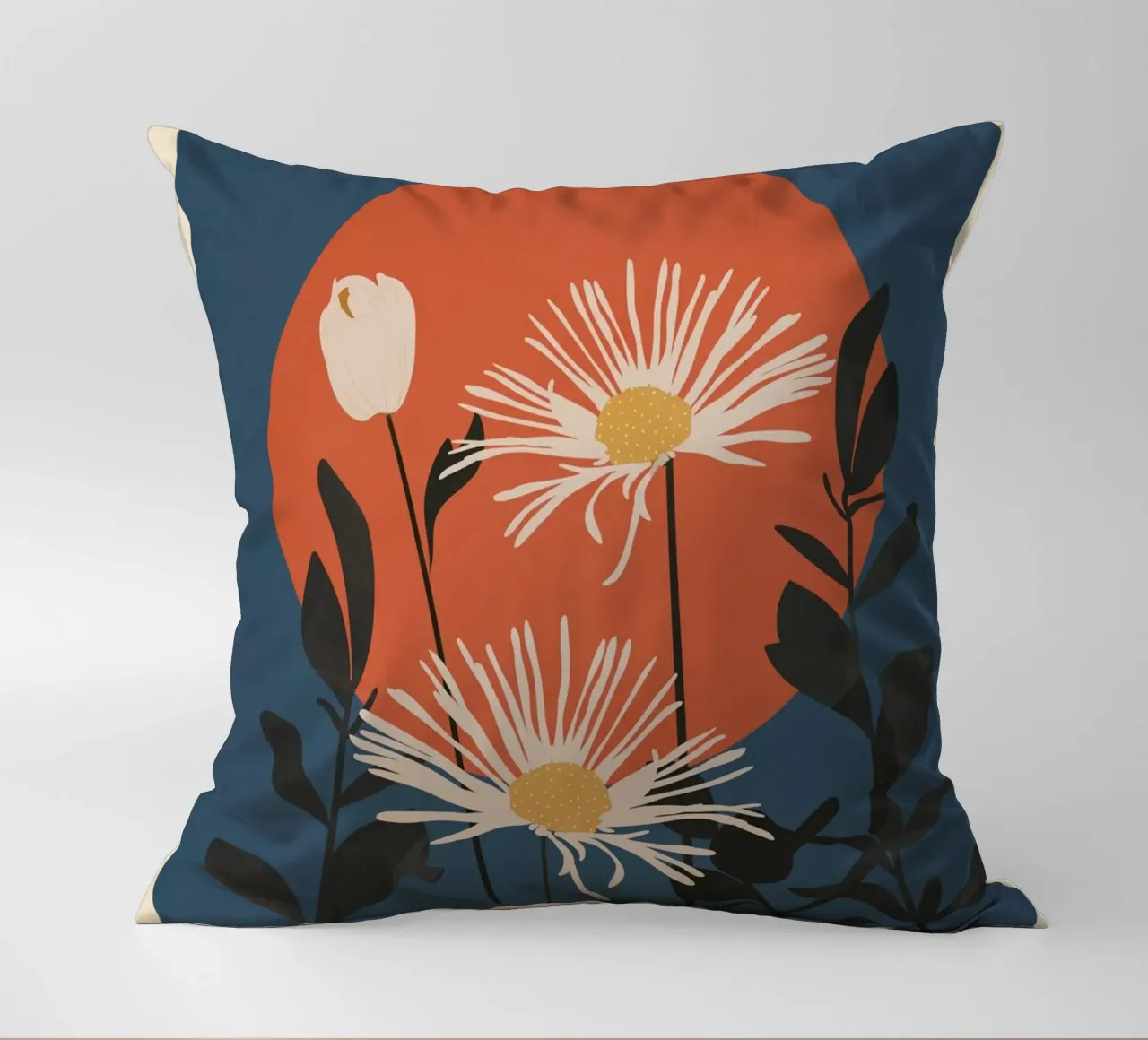 Abstract Florals 1 cuscino da cityart
