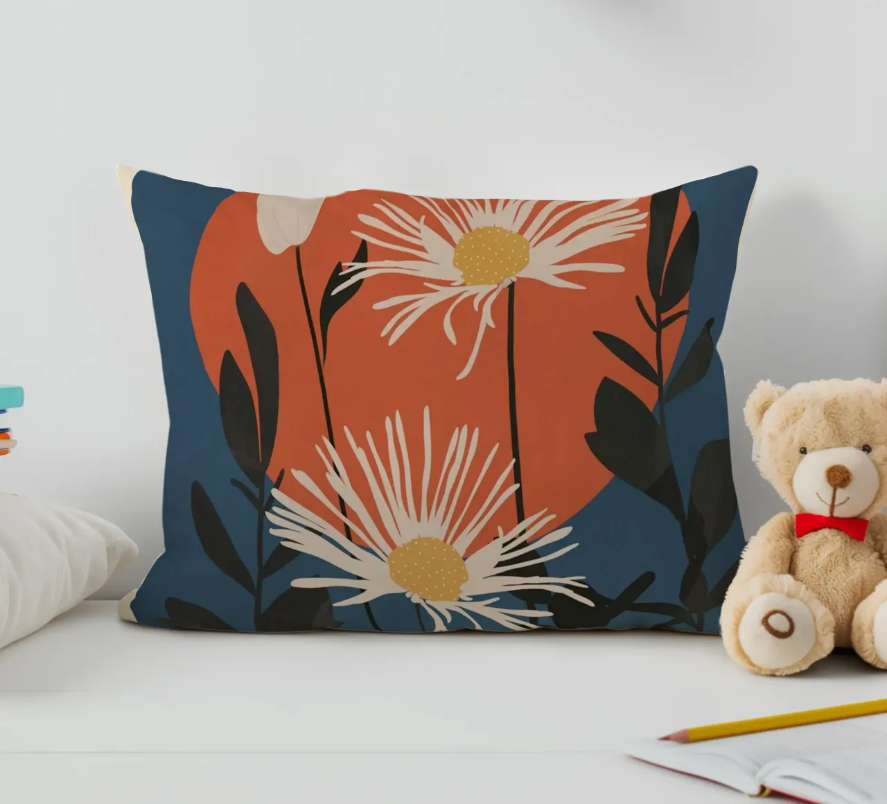 Abstract Florals 1 cuscino da cityart