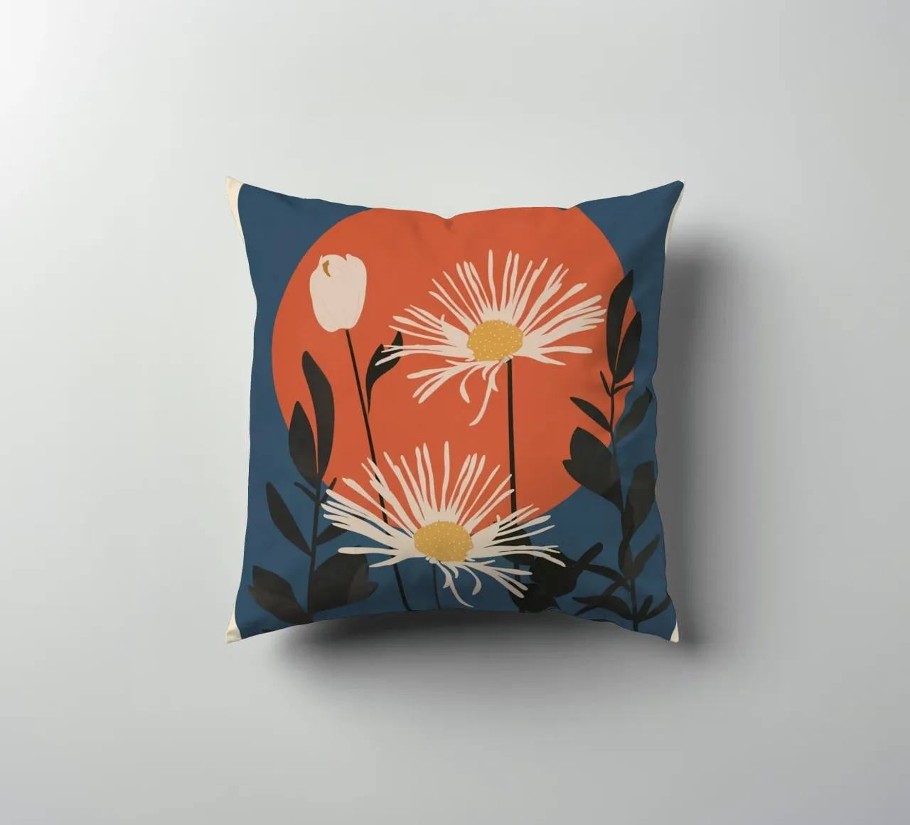 Abstract Florals 1 cuscino da cityart