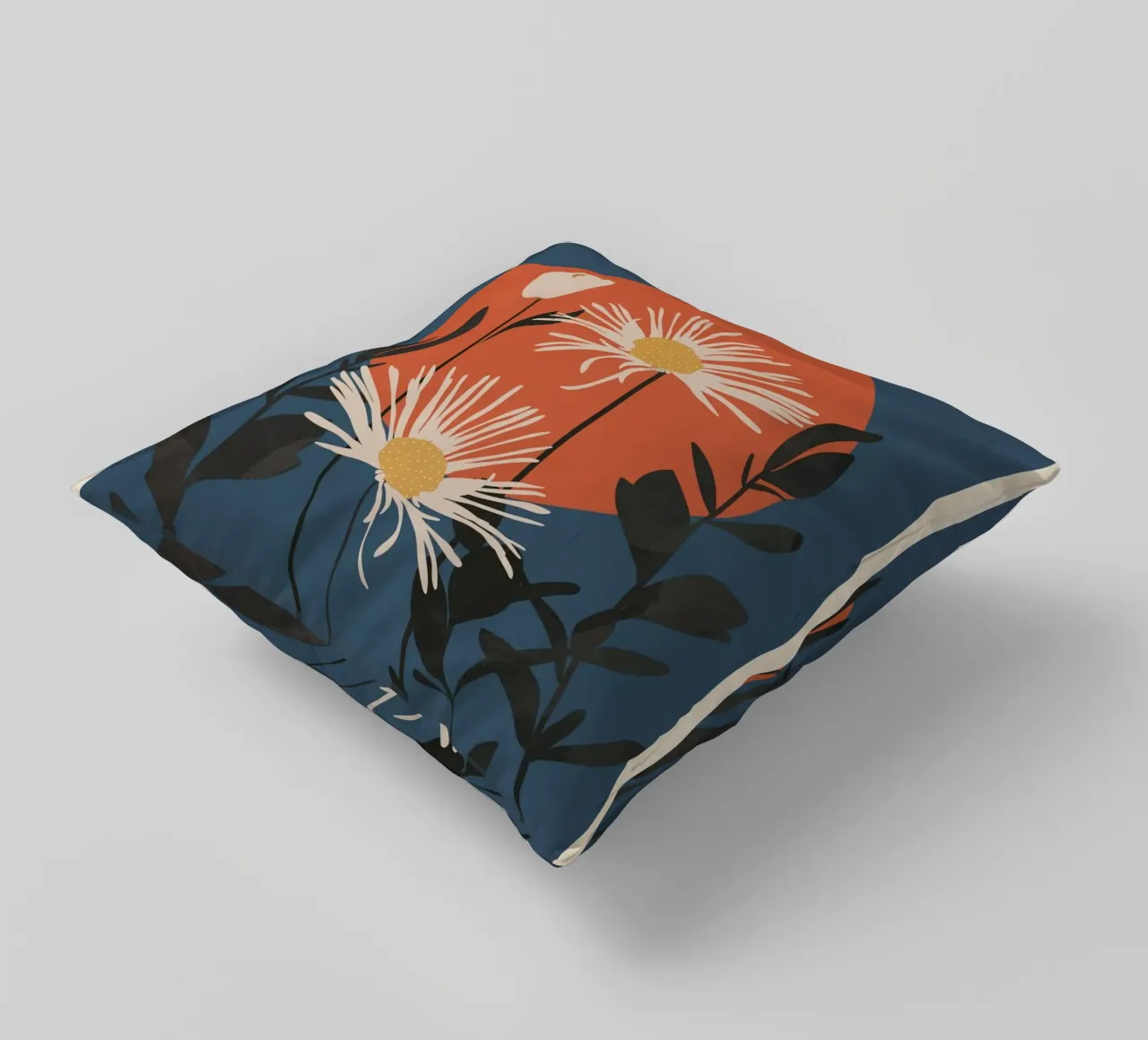 Abstract Florals 1 cuscino da cityart