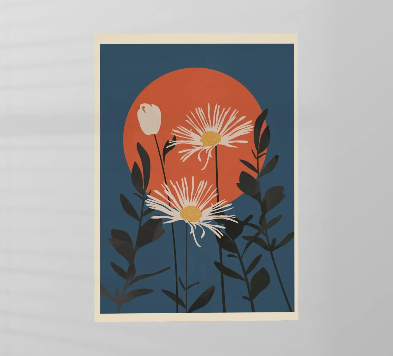 Abstract Florals 1 pellicola backlit da cityart