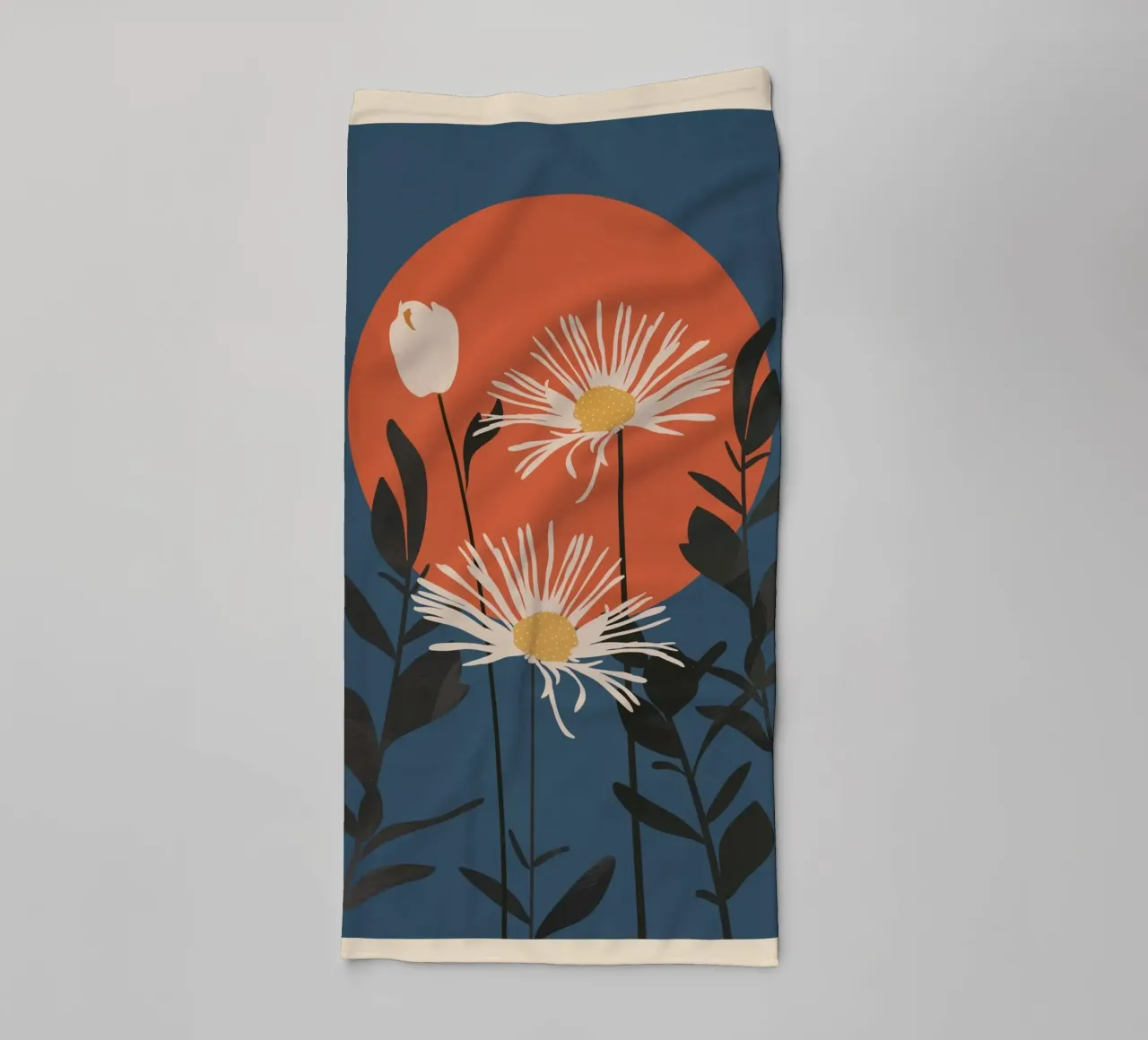 Abstract Florals 1 asciugamano da bagno da cityart