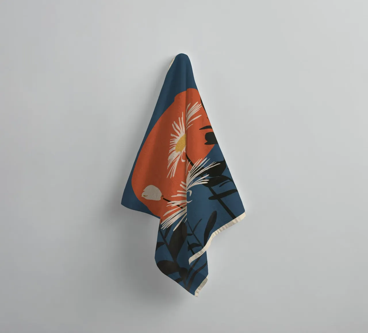 Abstract Florals 1 asciugamano da bagno da cityart