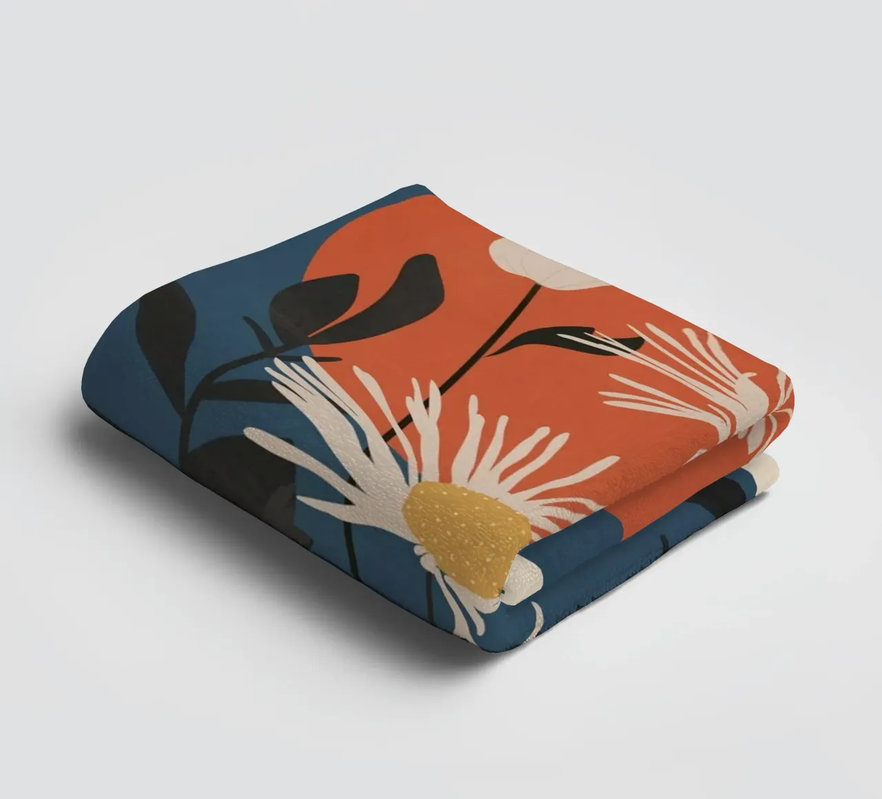 Abstract Florals 1 asciugamano da bagno da cityart