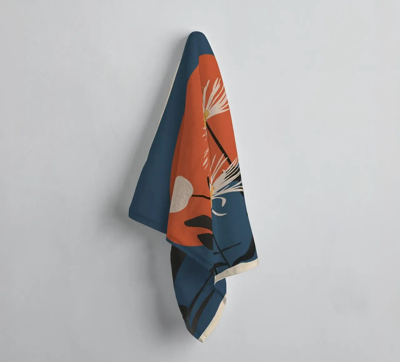 Abstract Florals 1 asciugamano da bagno da cityart