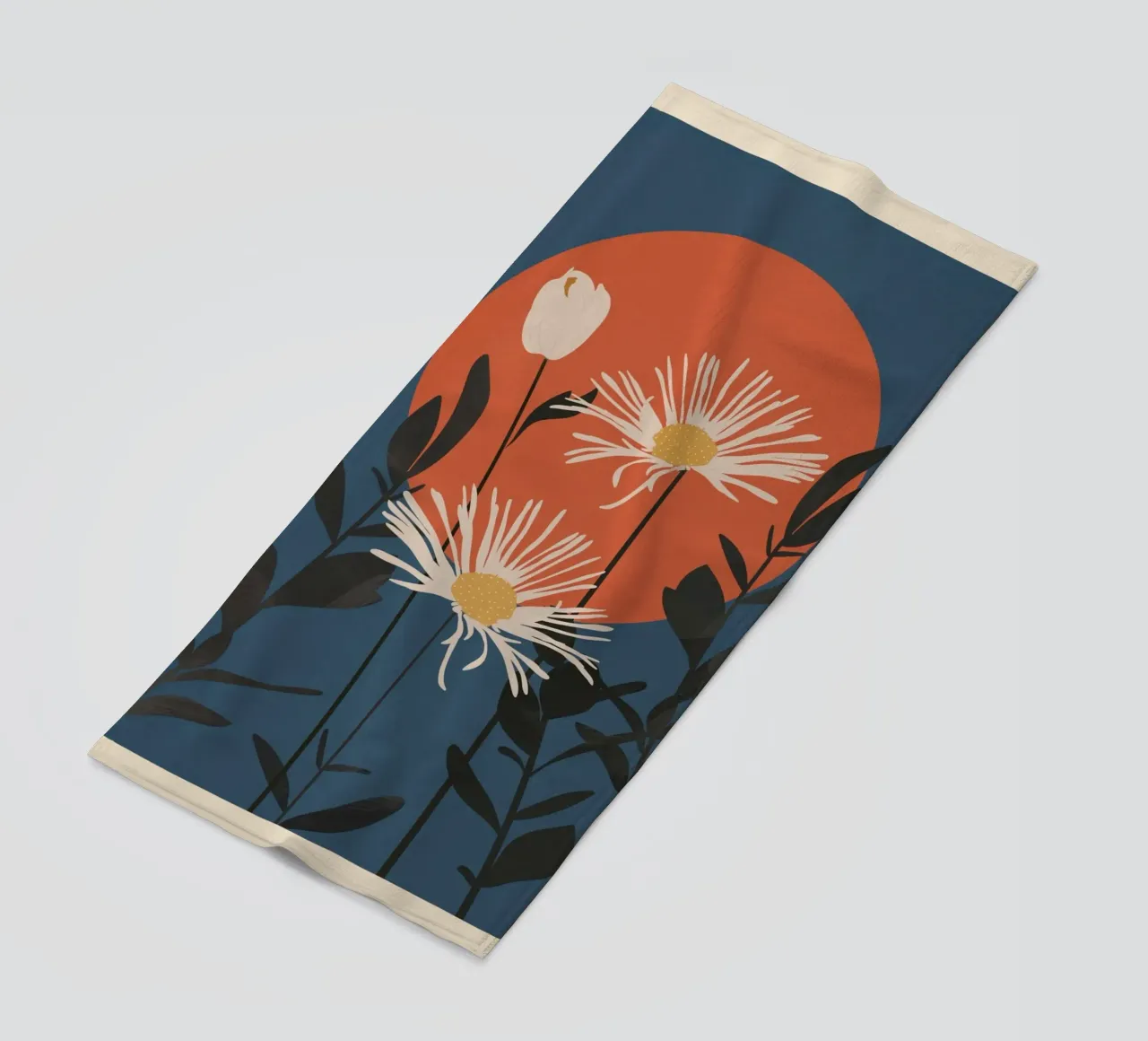 Abstract Florals 1 telo mare da cityart