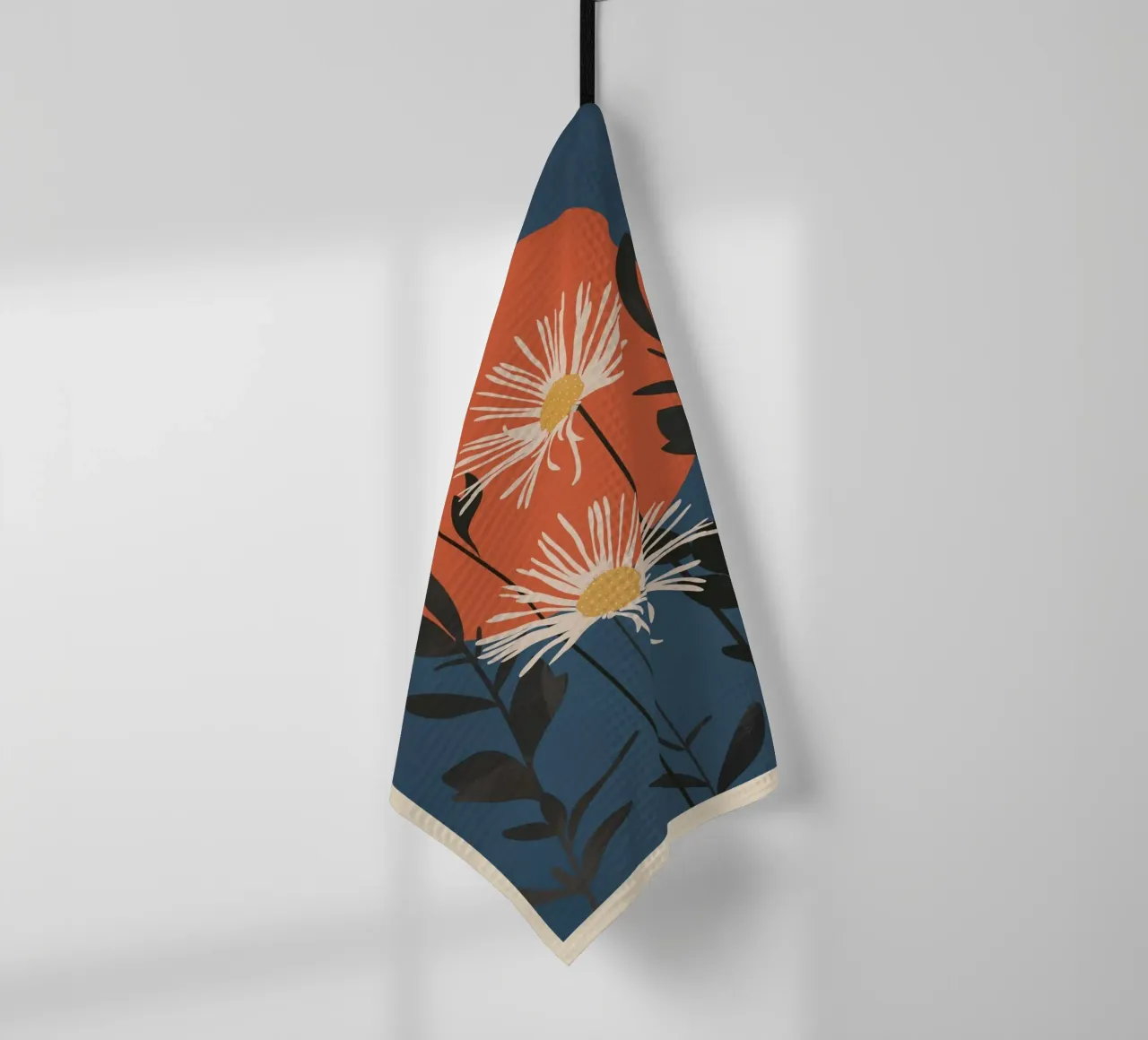 Abstract Florals 1 canovaccio da cucina da cityart