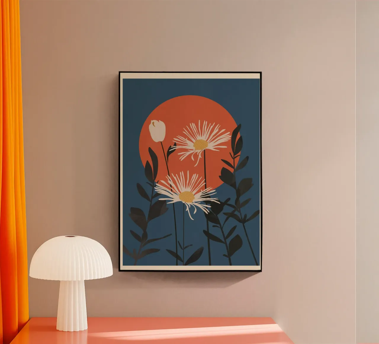 Abstract Florals 1 plexiglass da cityart
