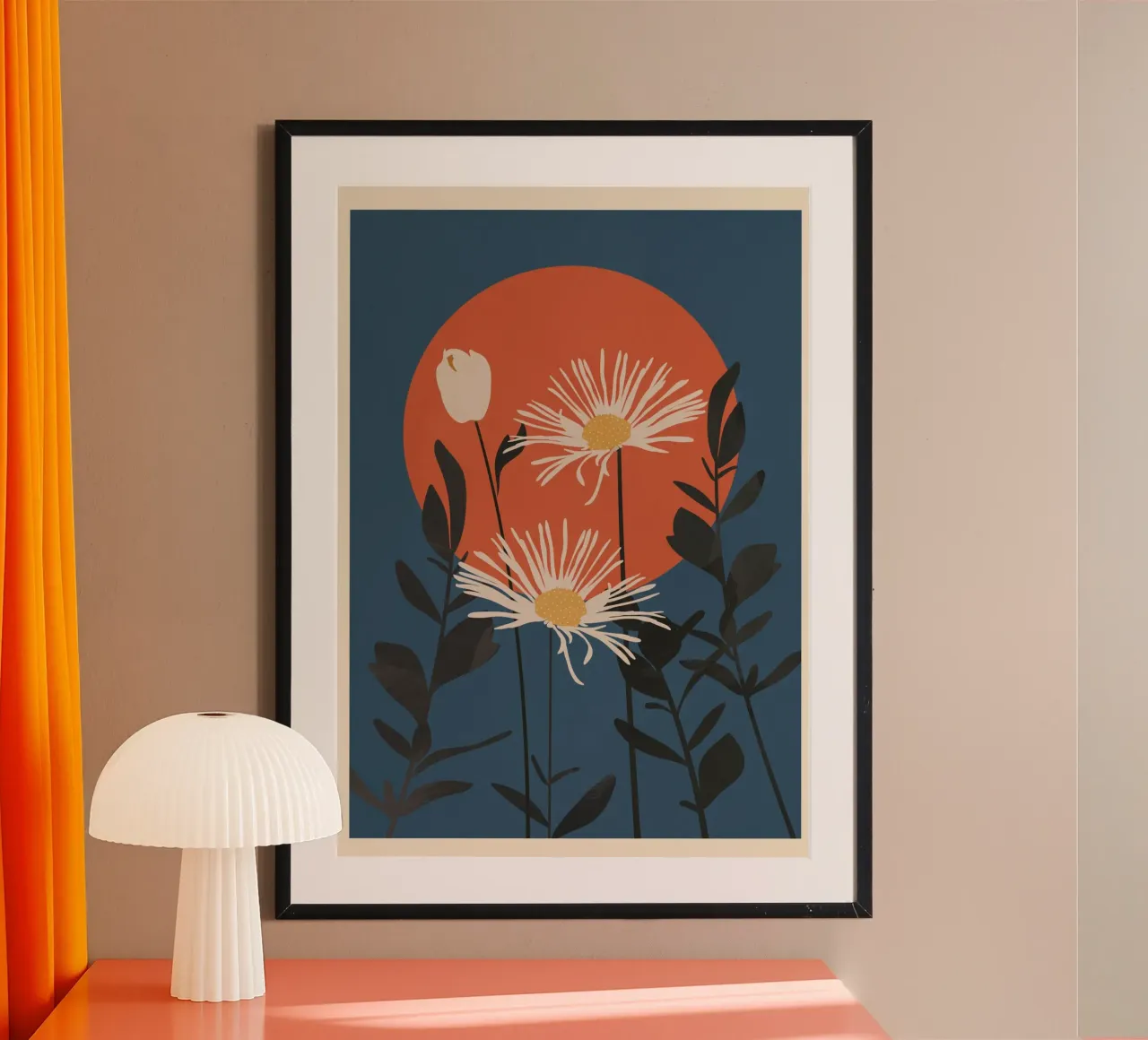 Abstract Florals 1 carta hahnemühle da cityart