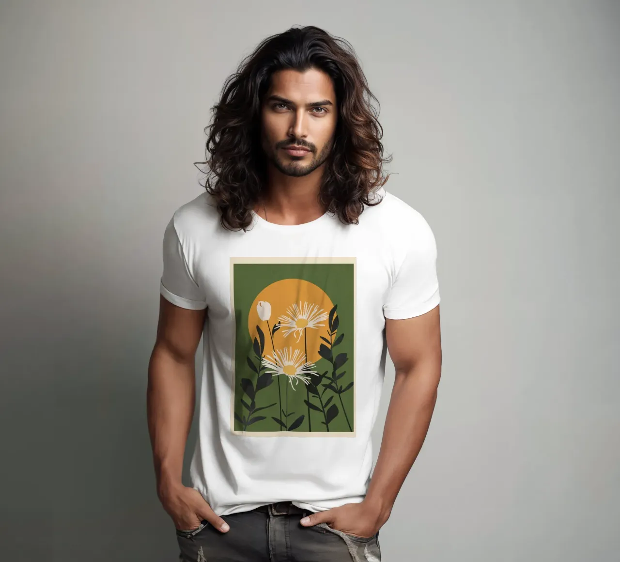 Abstract Florals 3 t-shirt da cityart