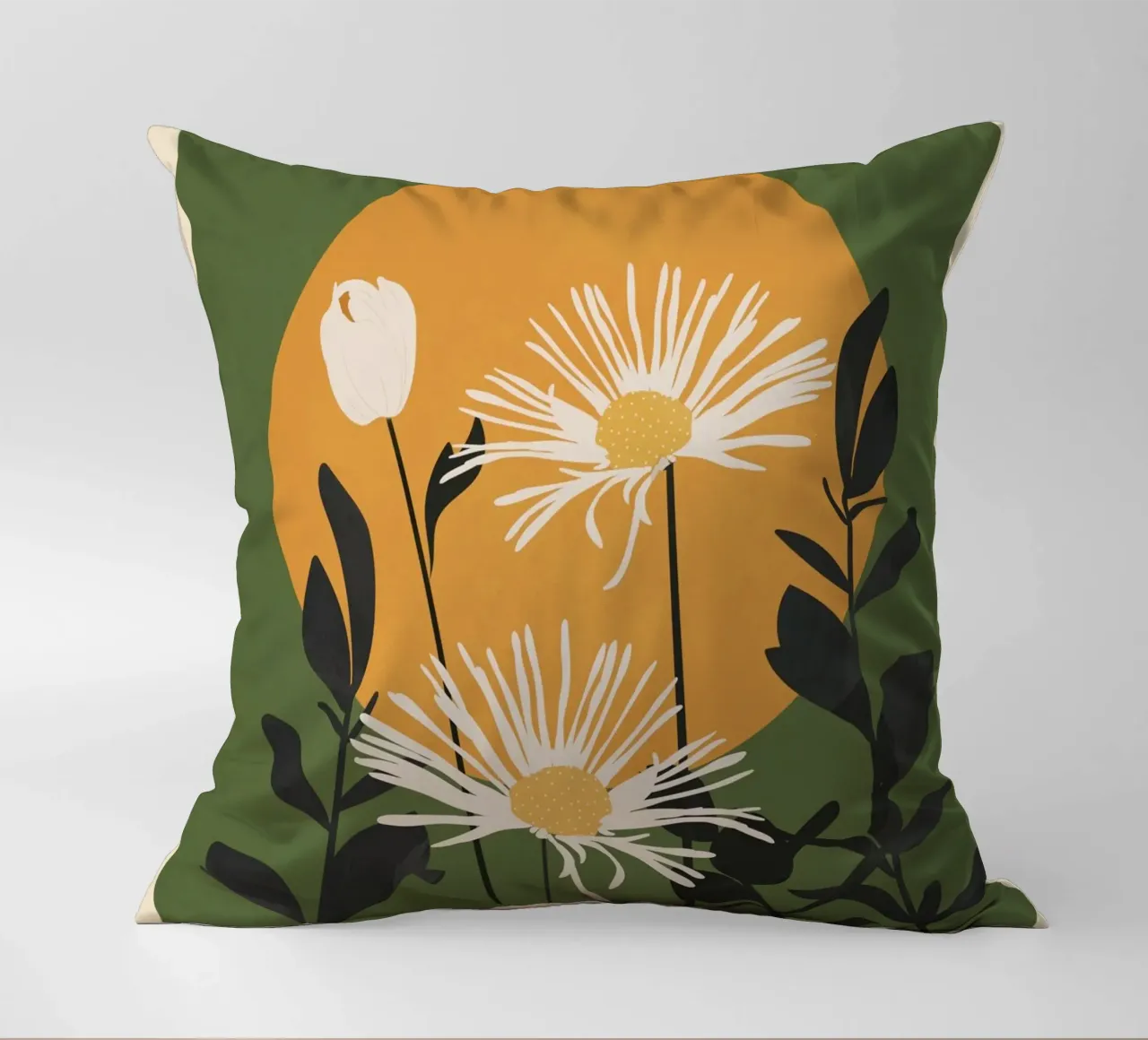 Abstract Florals 3 cuscino da cityart