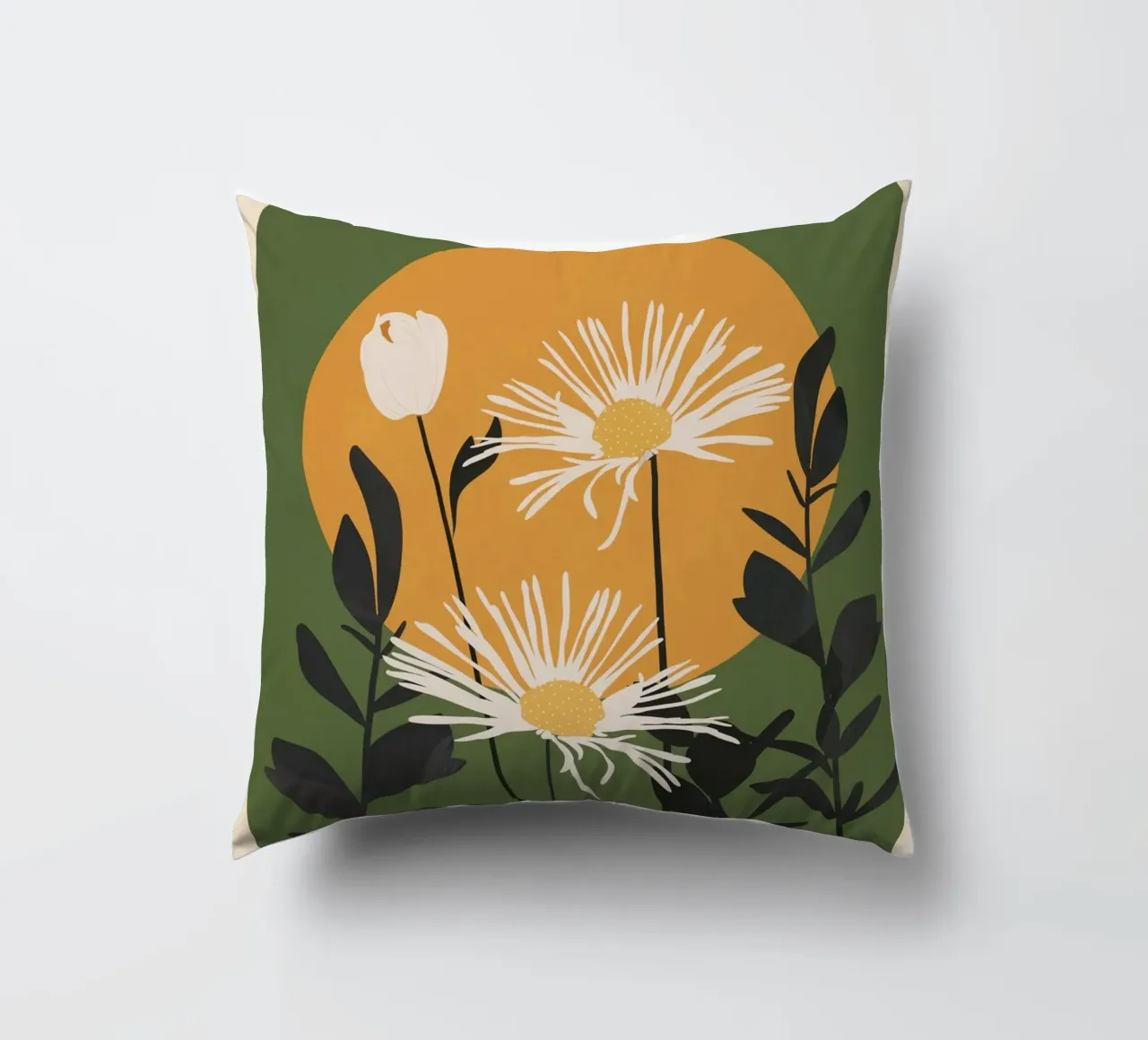 Abstract Florals 3 cuscino da cityart