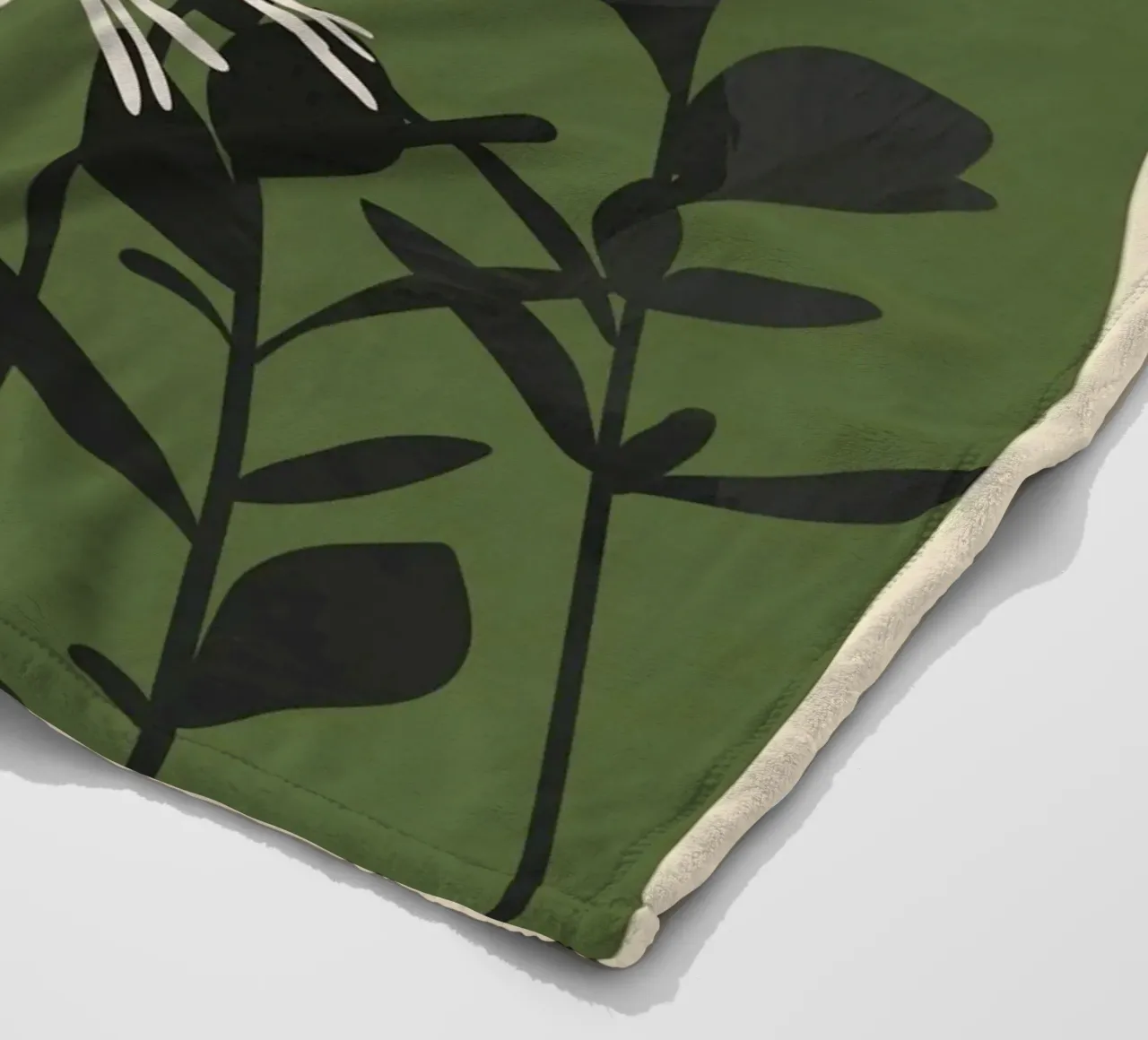 Abstract Florals 3 coperta in pile da cityart