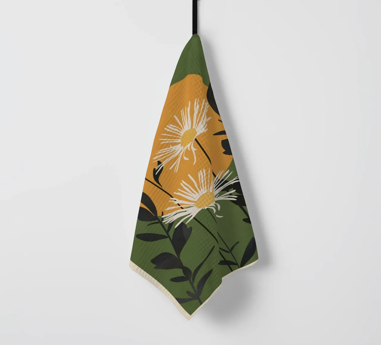Abstract Florals 3 canovaccio da cucina da cityart