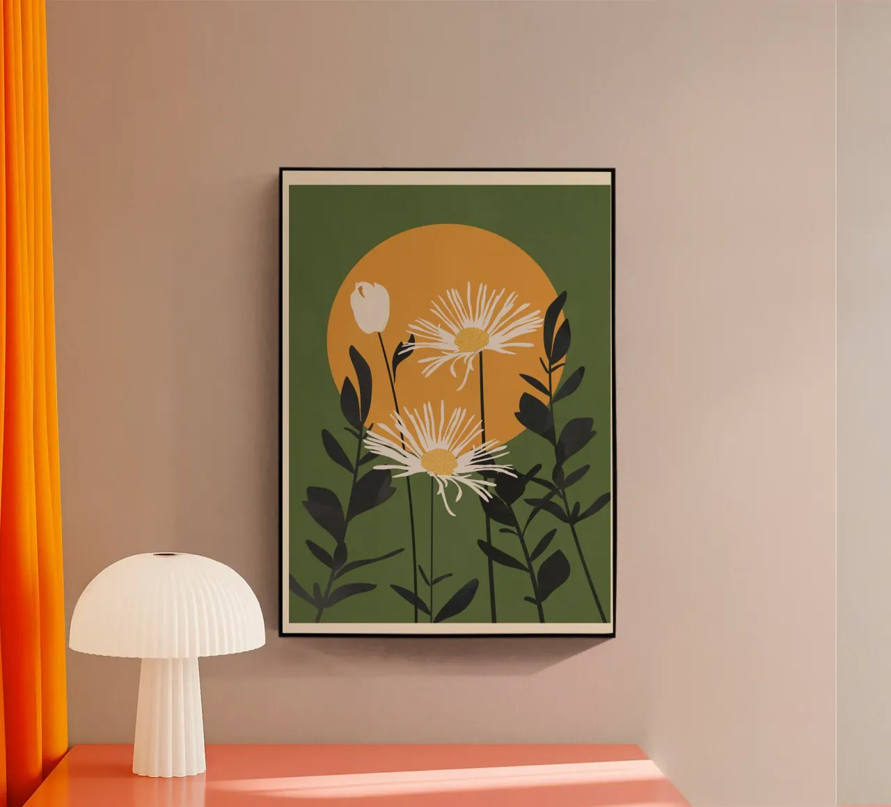 Abstract Florals 3 plexiglass da cityart
