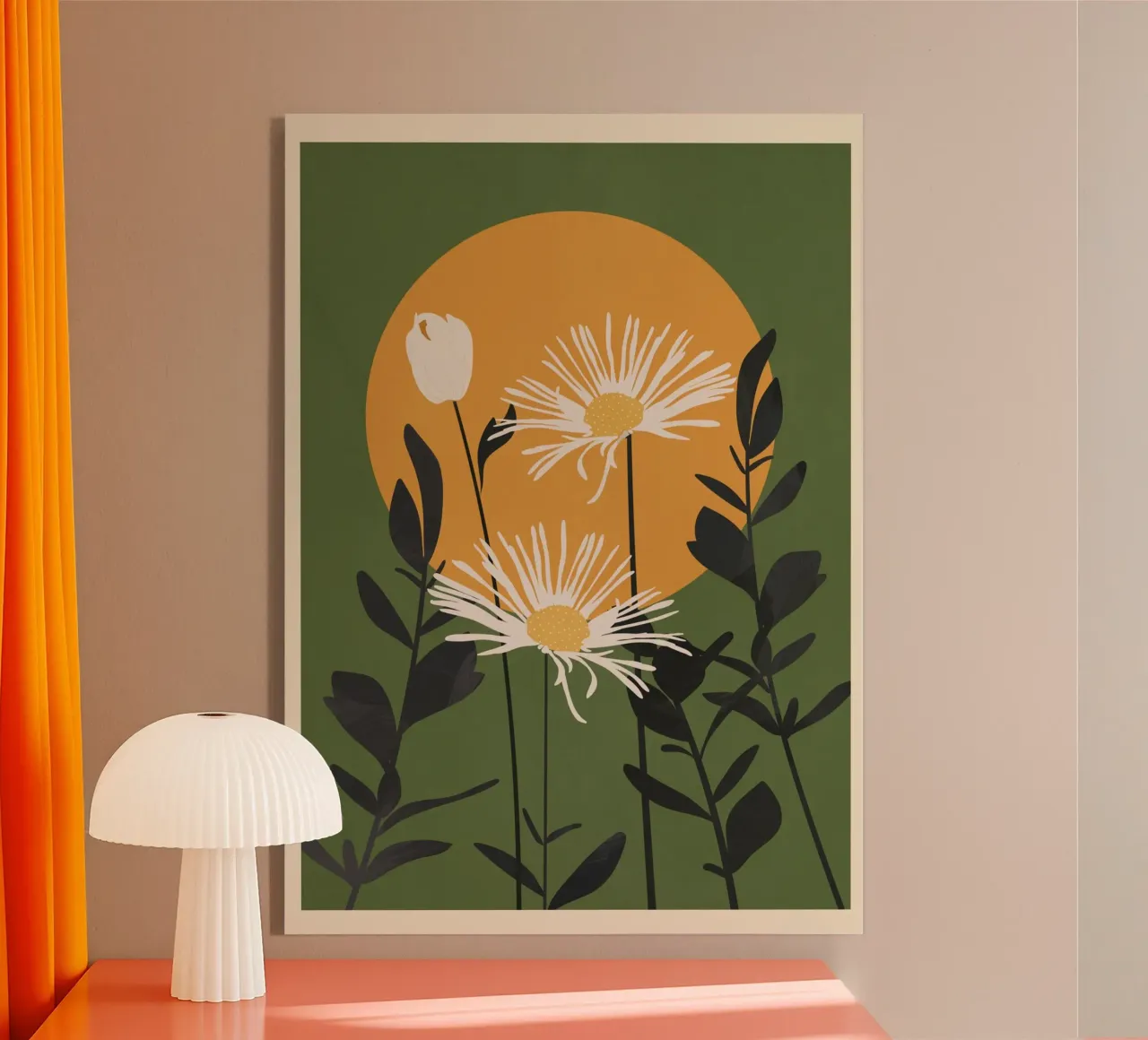 Abstract Florals 3 plexiglass da cityart