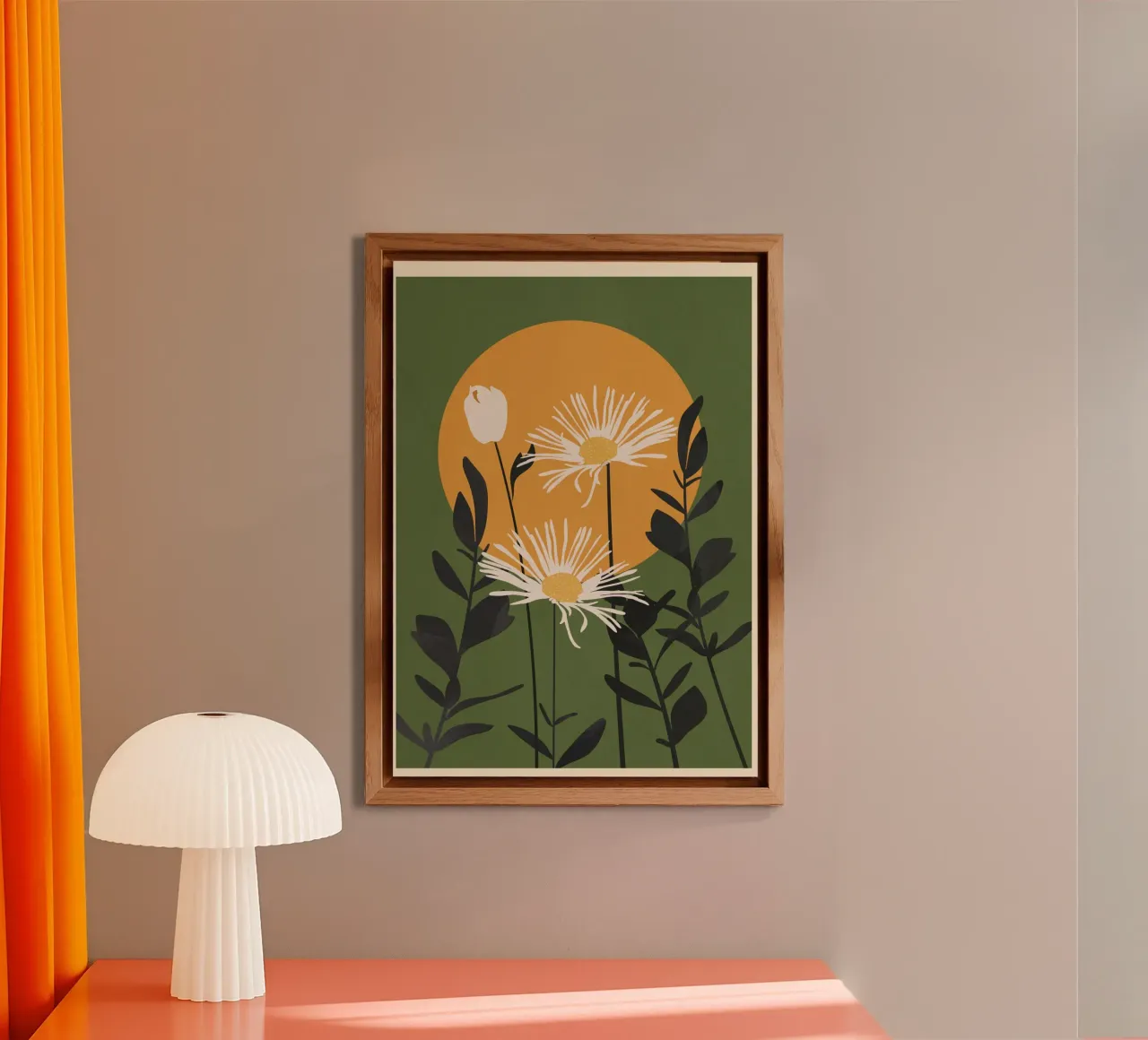 Abstract Florals 3 alluminio dibond da cityart