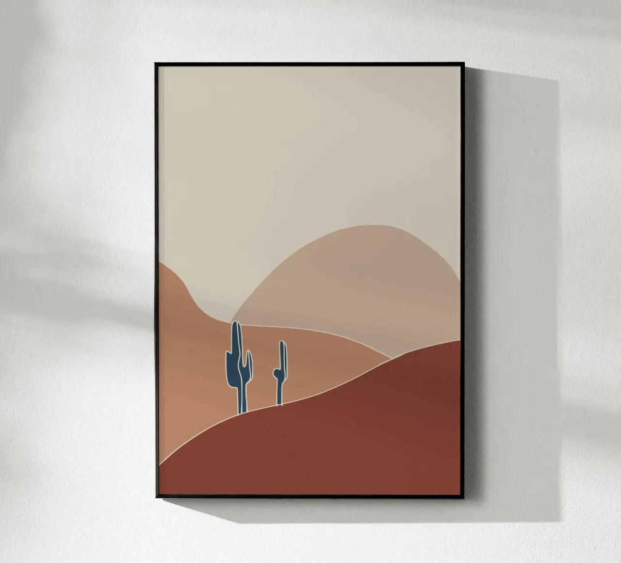 Paesaggio in terracotta 07 plexiglass da Little Dean