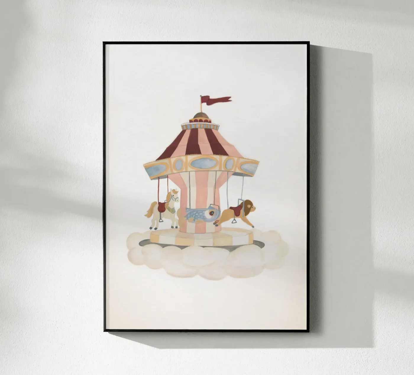 Carousel plexiglas de tiny goods studio