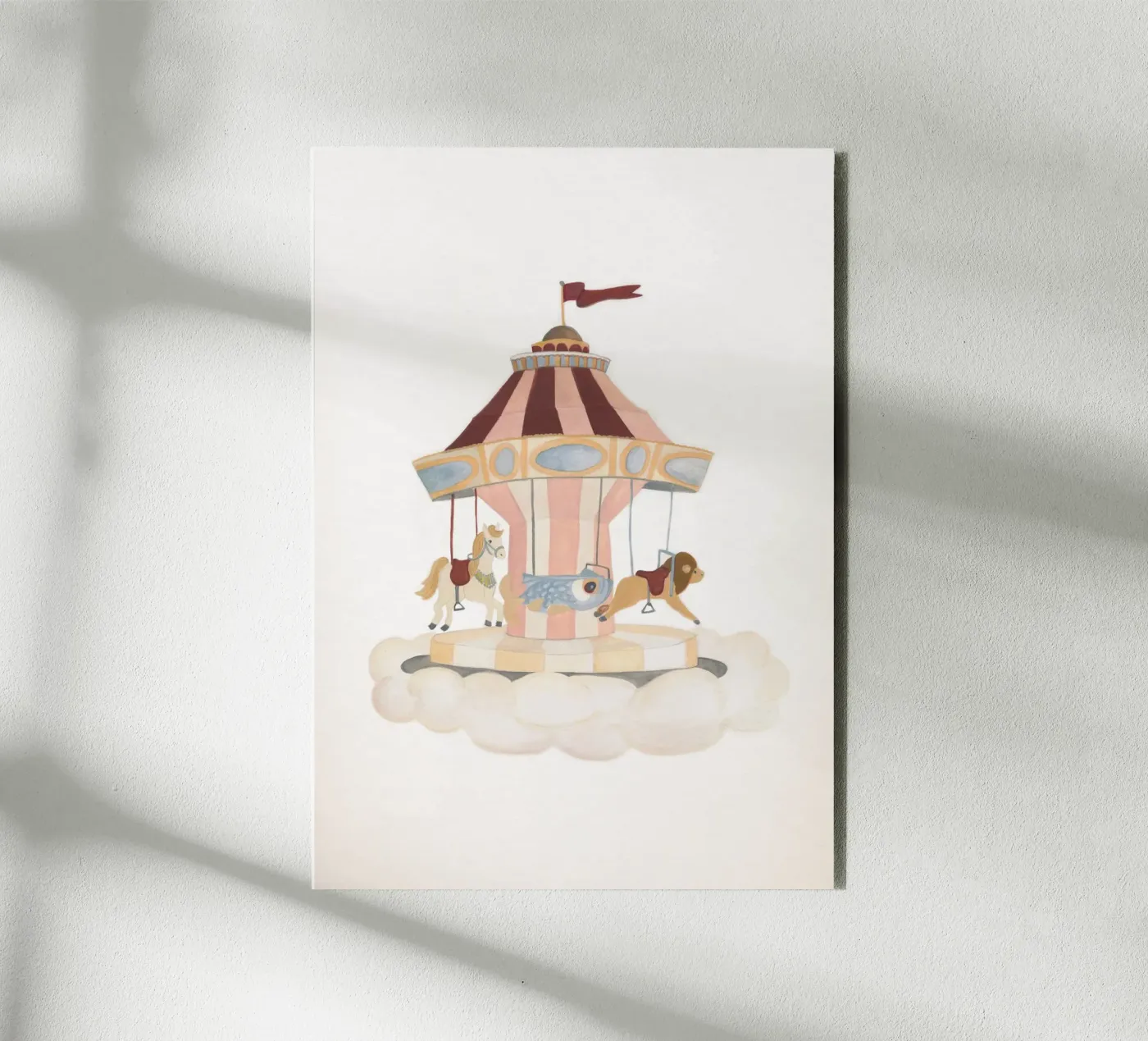 Carosello alluminio dibond da tiny goods studio