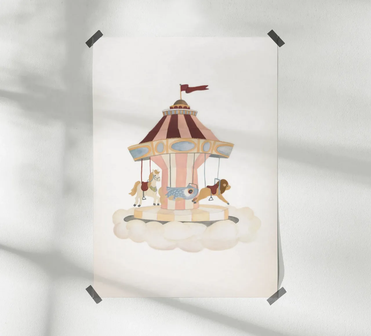 Carousel poster by tiny goods studio
