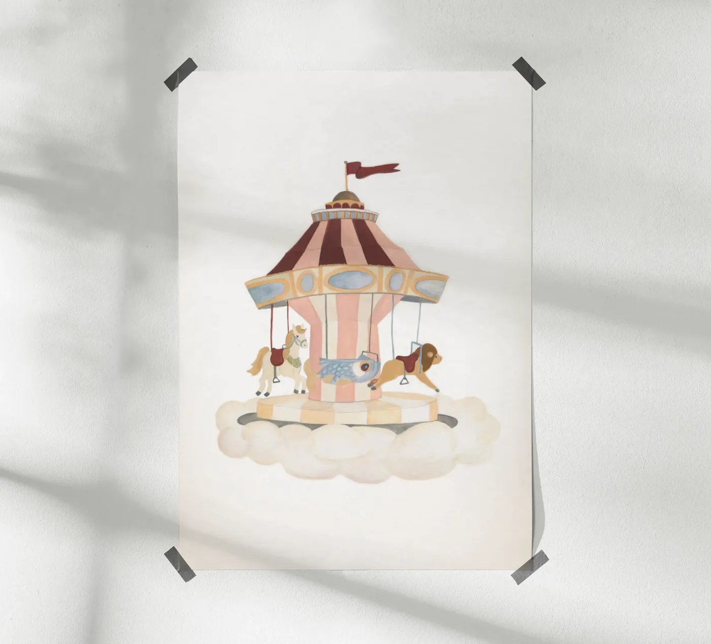 Carosello poster da tiny goods studio